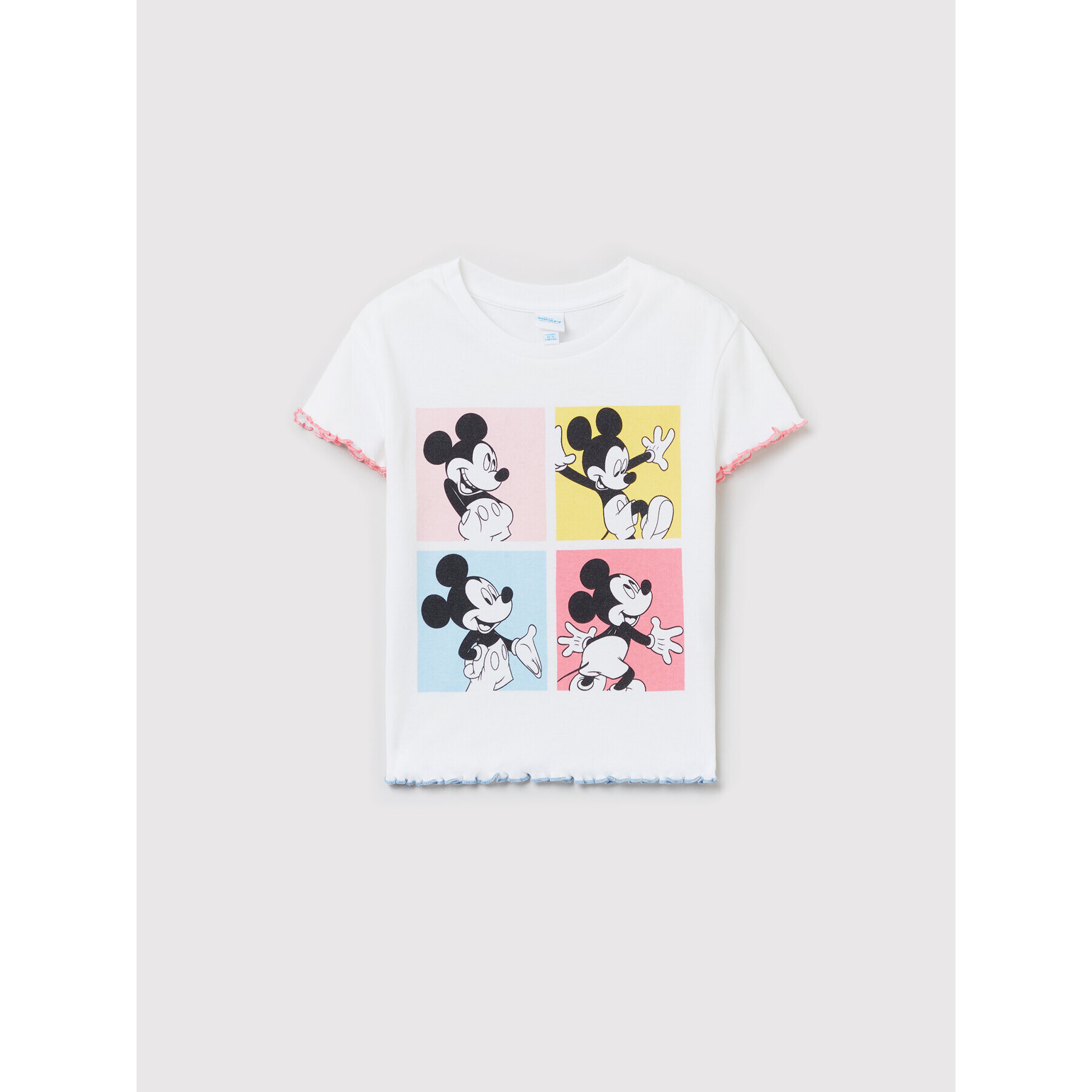 OVS Póló MICKEY & FRIENDS 1479722 Fehér Regular Fit - Pepit.hu