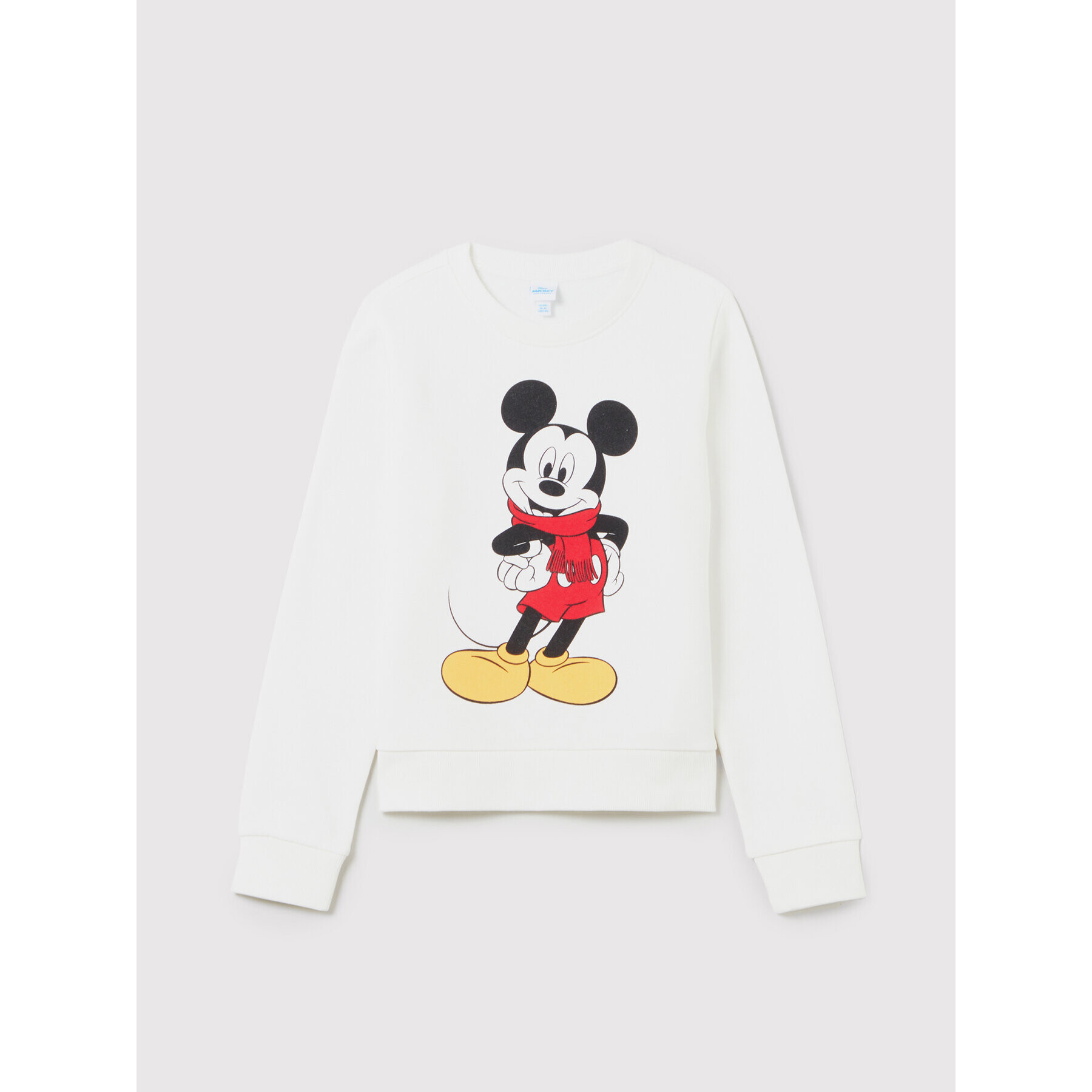 OVS Pulóver MICKEY & FRIENDS 1369056 Fehér Regular Fit - Pepit.hu