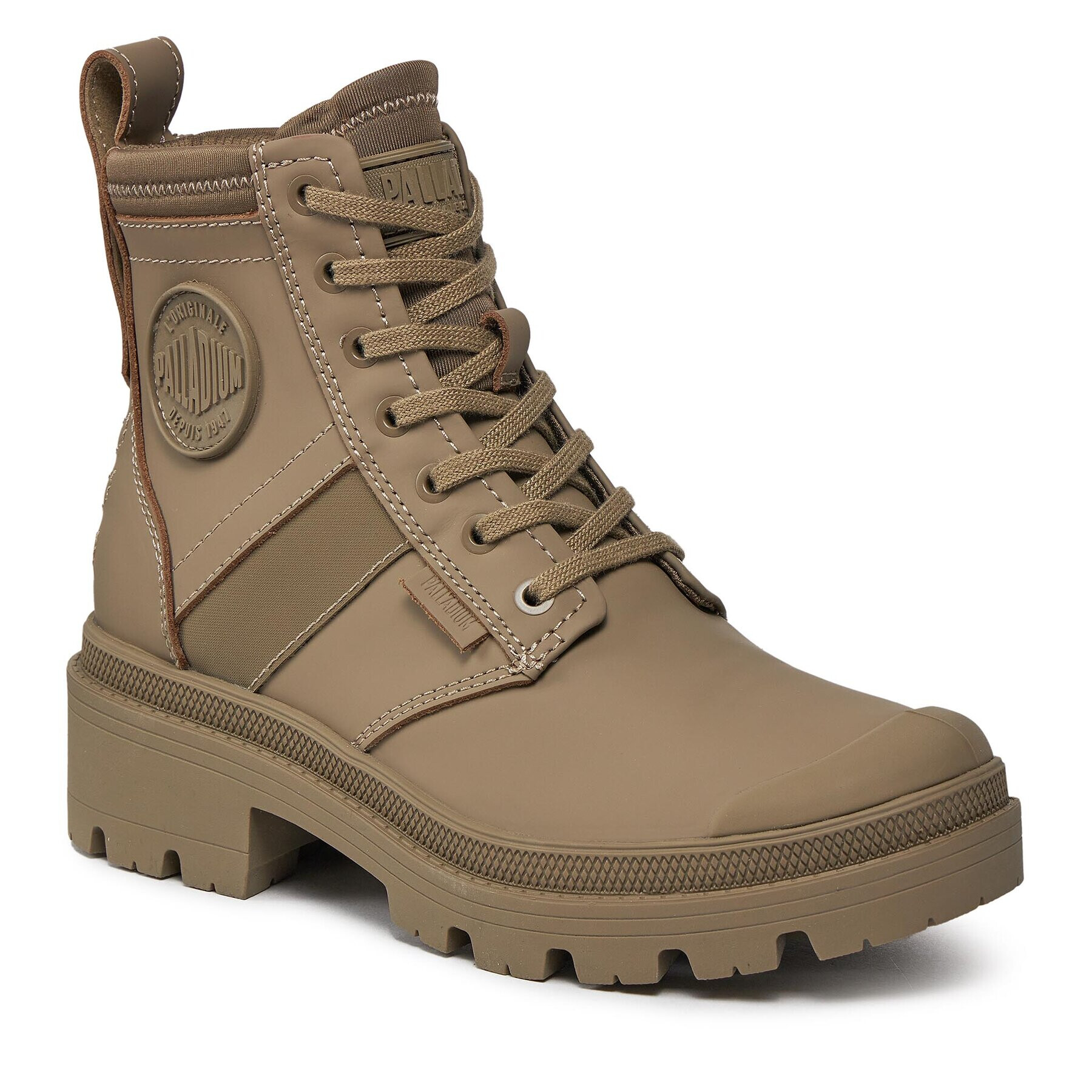 Palladium Bakancs Pallabase Army R 98865-377-M Khaki - Pepit.hu