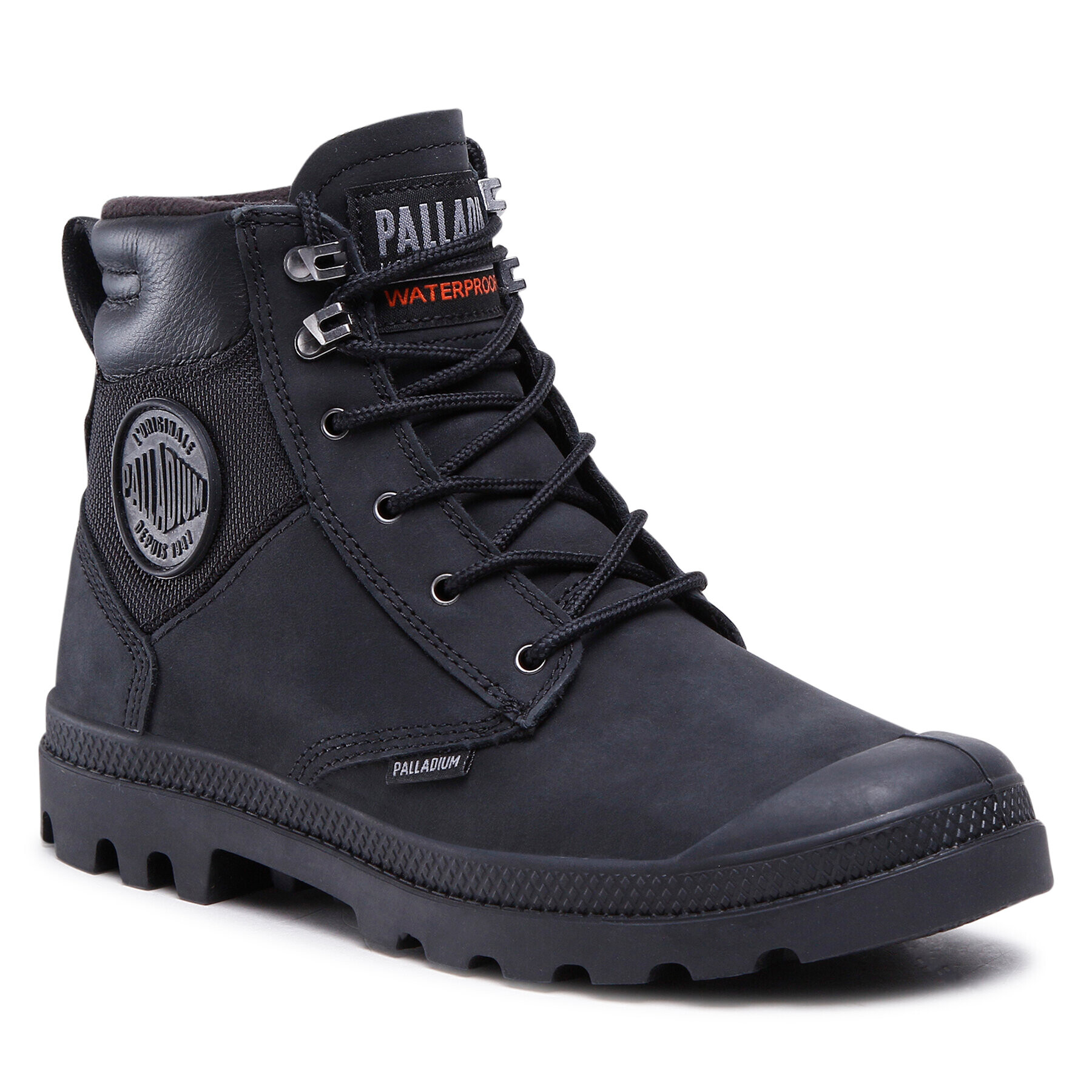 Palladium Bakancs Pampa Shield Wp+ Lux 76843-010-M Fekete - Pepit.hu