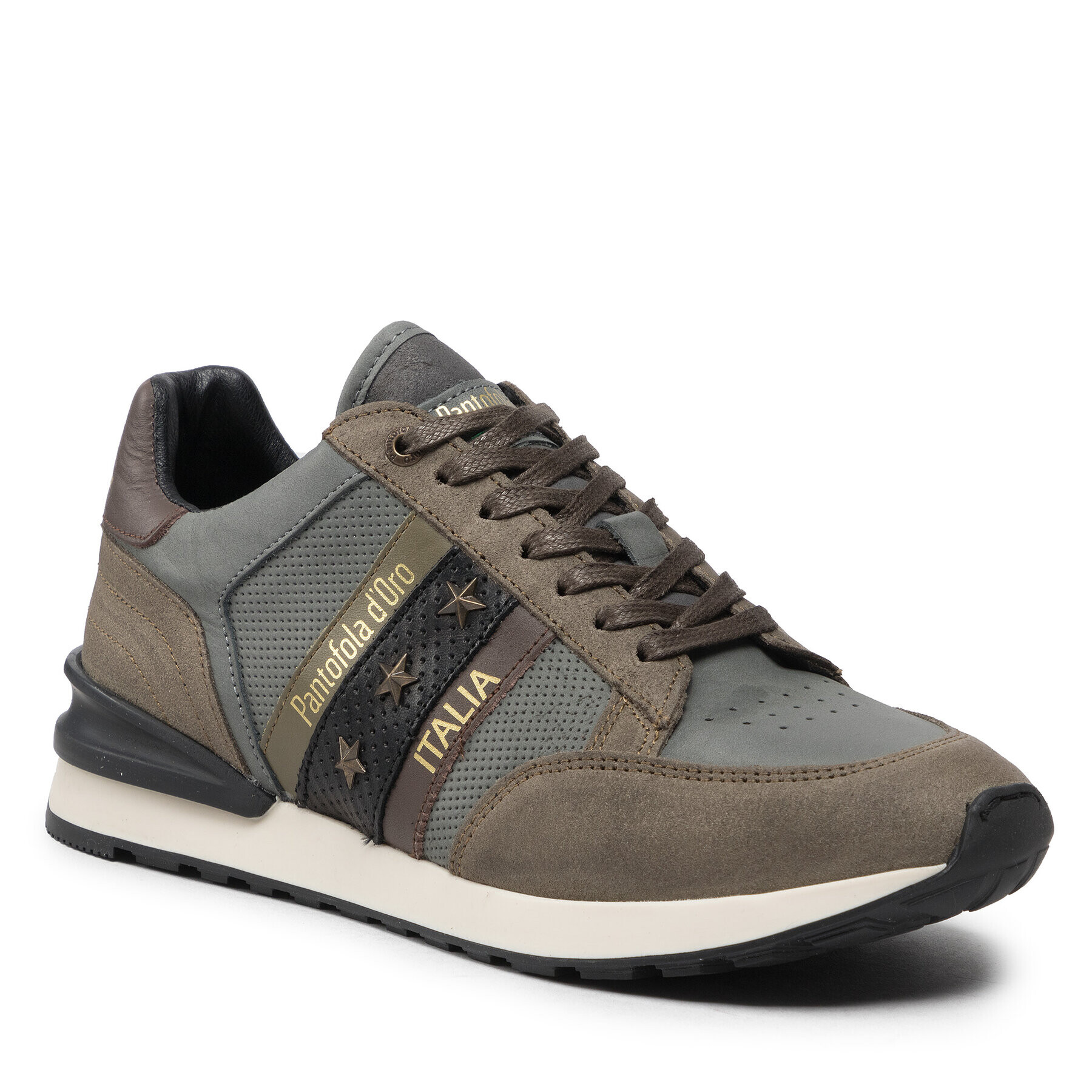 Pantofola d'Oro Sportcipő Imola Runner Uomo Low 10223035.72W Zöld - Pepit.hu