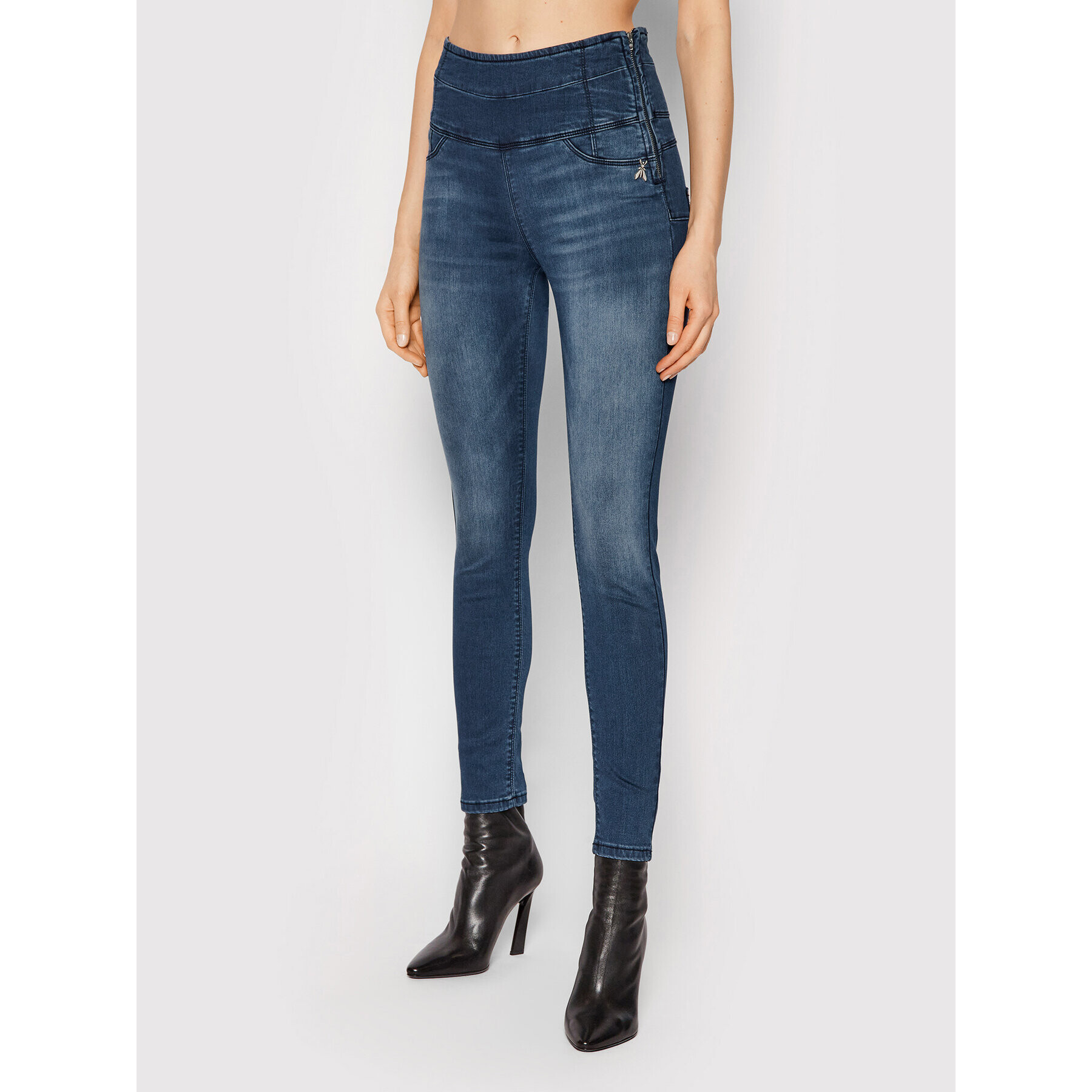 Patrizia Pepe Jegging CP0367/D1HIB-C899 Sötétkék Skinny Fit - Pepit.hu