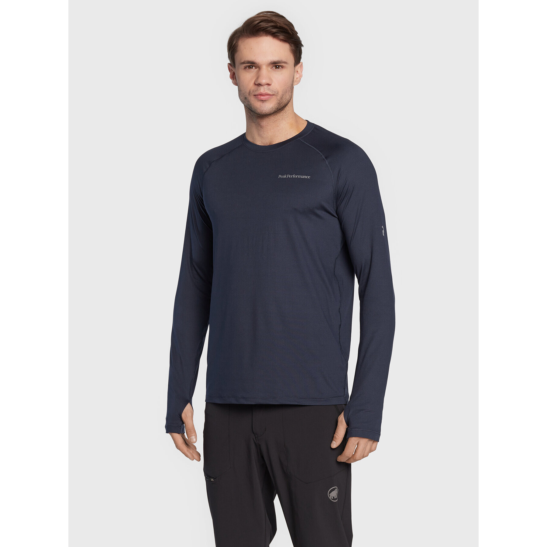 Peak Performance Technikai póló Spirit Crew G77915010 Sötétkék Regular Fit - Pepit.hu