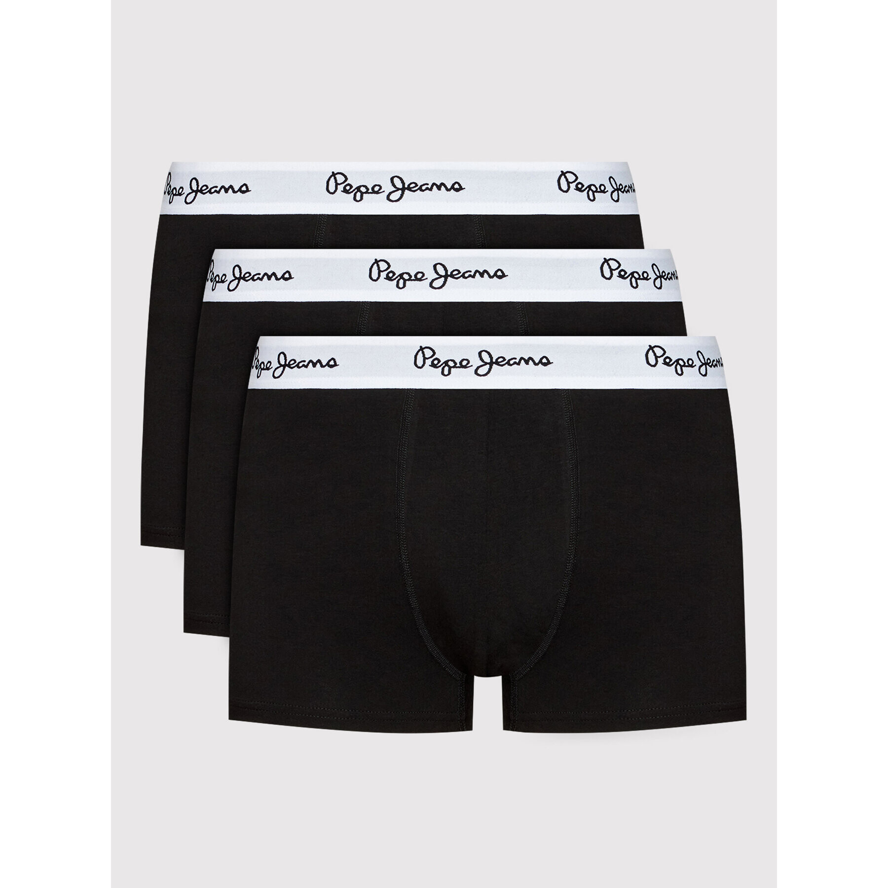 Pepe Jeans 3 darab boxer Isaac PMU10059 Fekete - Pepit.hu