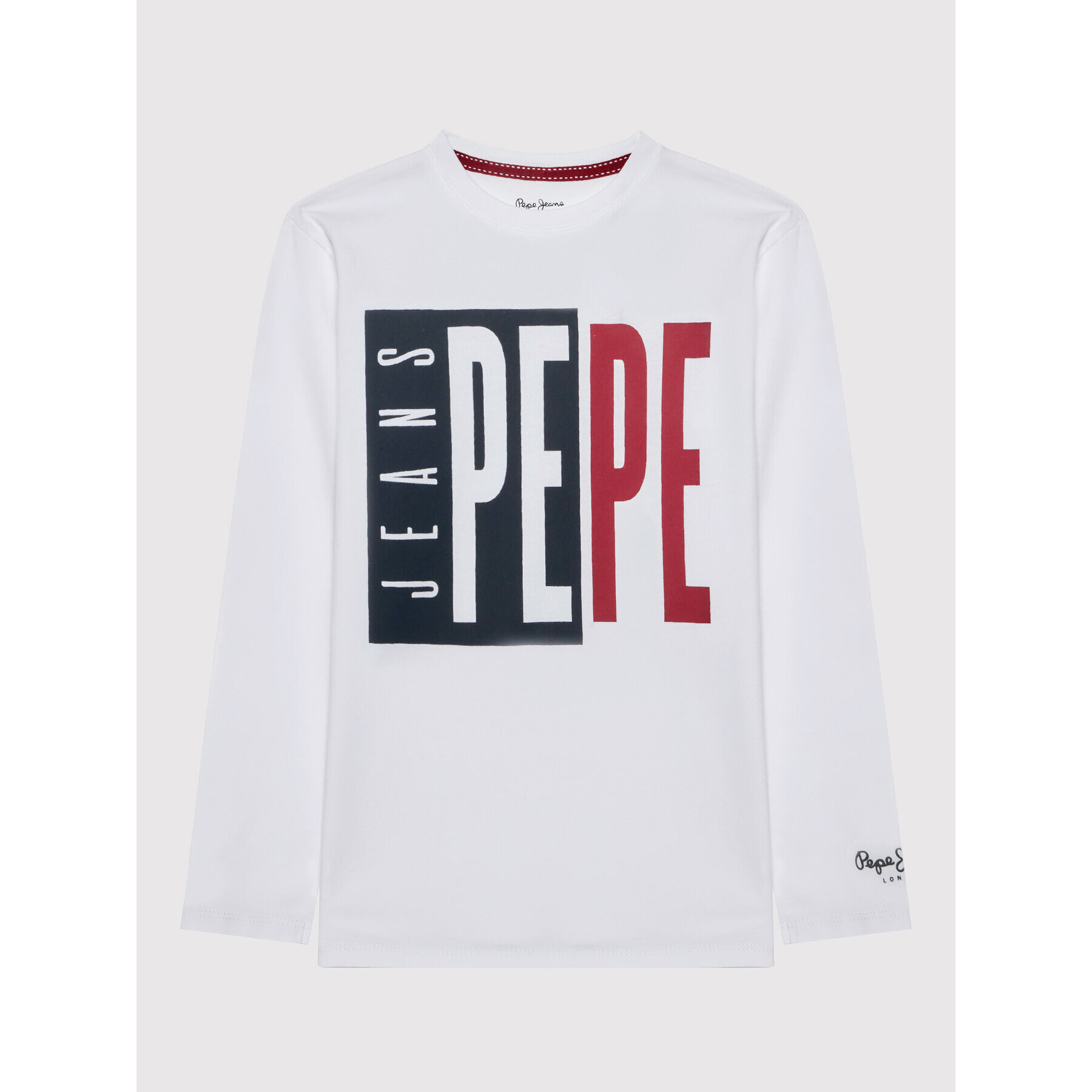 Pepe Jeans Blúz Aaron PB503177 Fehér Regular Fit - Pepit.hu