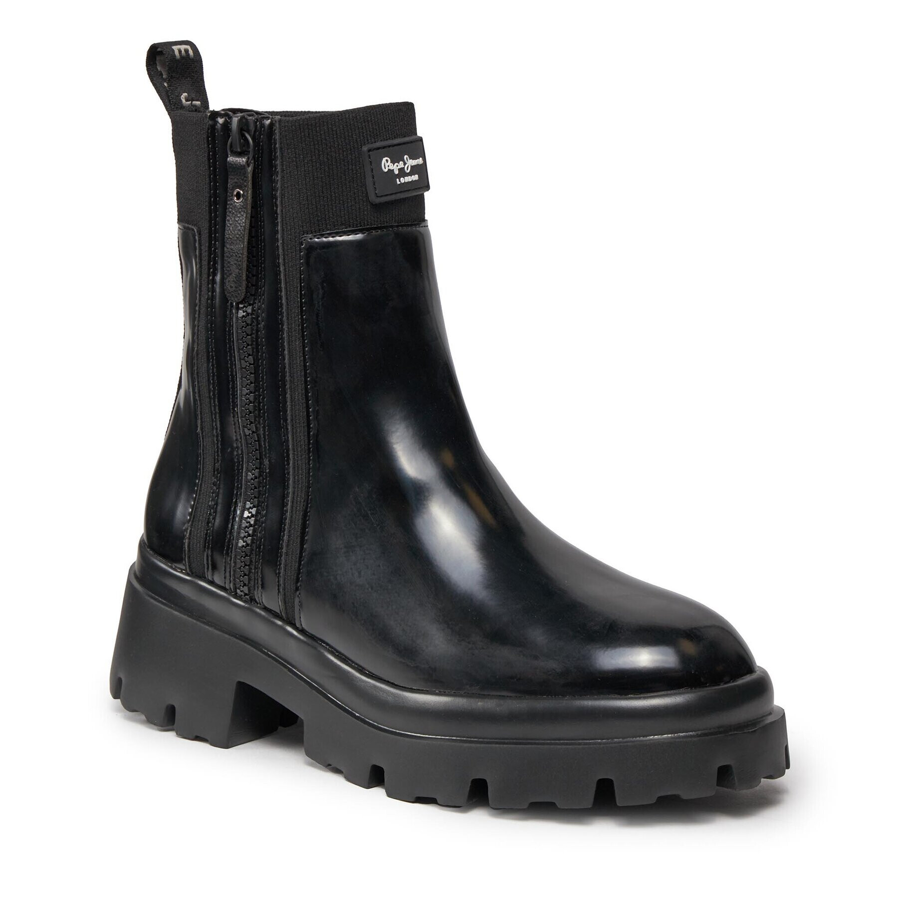 Pepe Jeans Bokacsizma Zip Boots PLS50479 Fekete - Pepit.hu