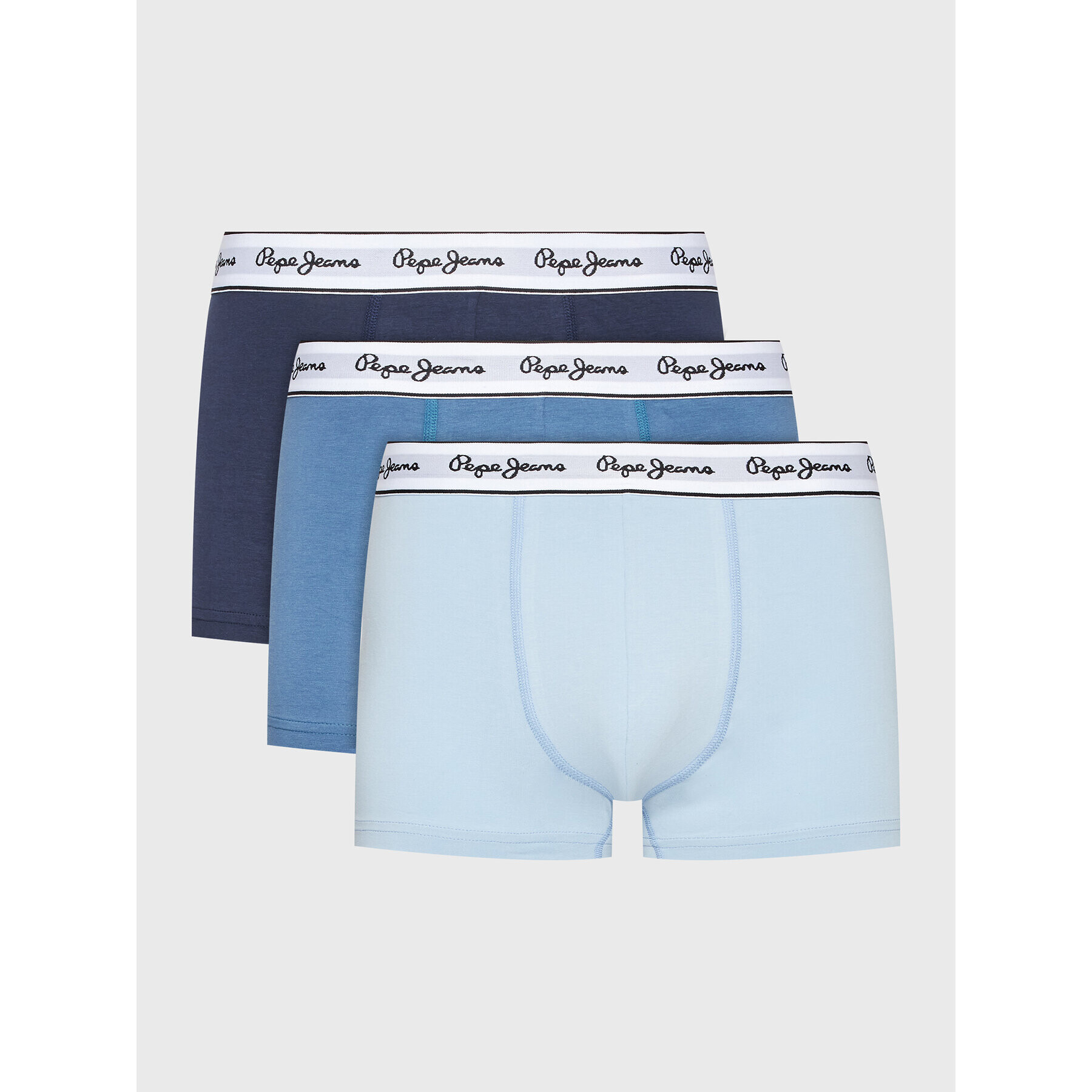 Pepe Jeans Boxerek Solid Tk 3P PMU10978 Kék - Pepit.hu