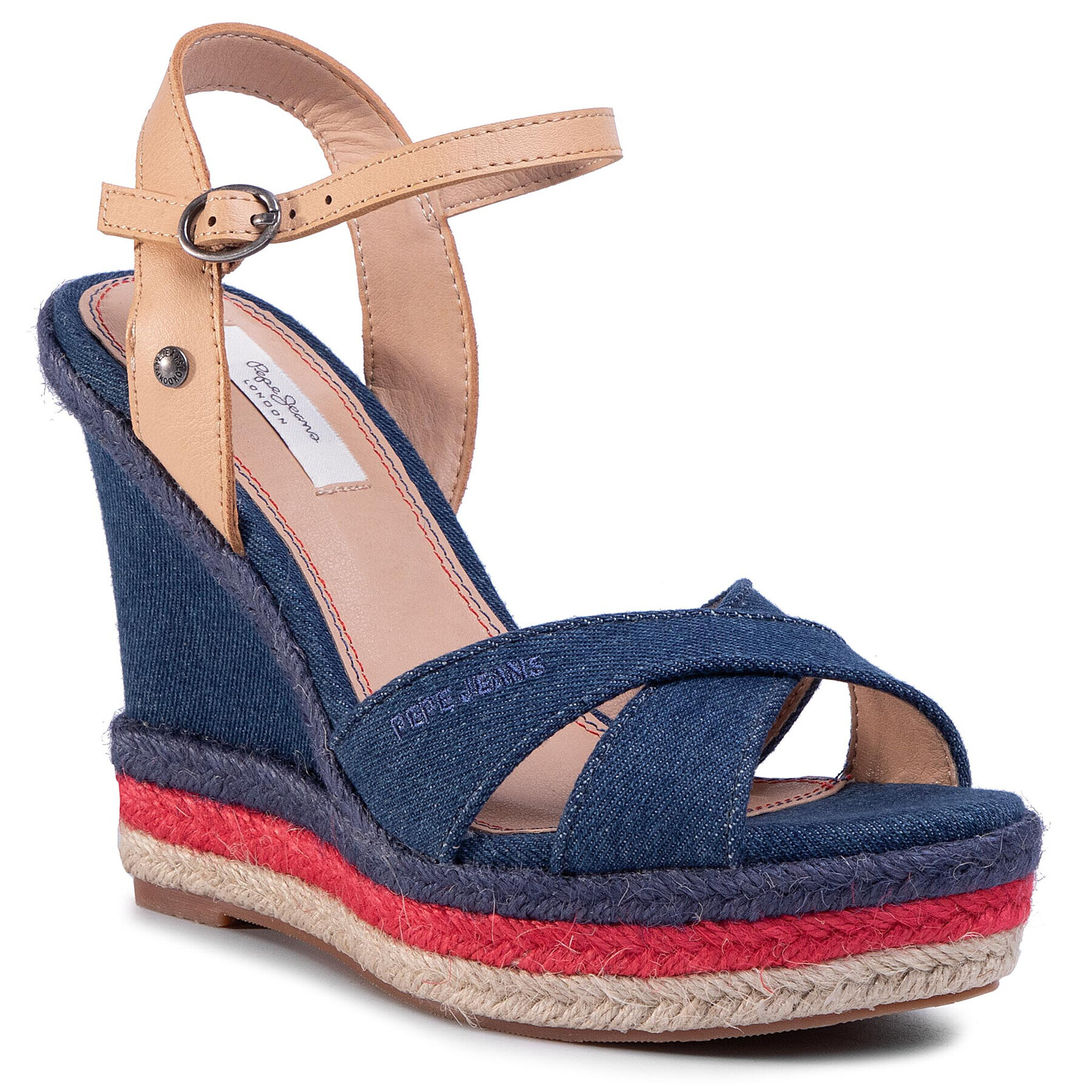 Pepe Jeans Espadrilles Ohara Jeans PLS90458 Sötétkék - Pepit.hu