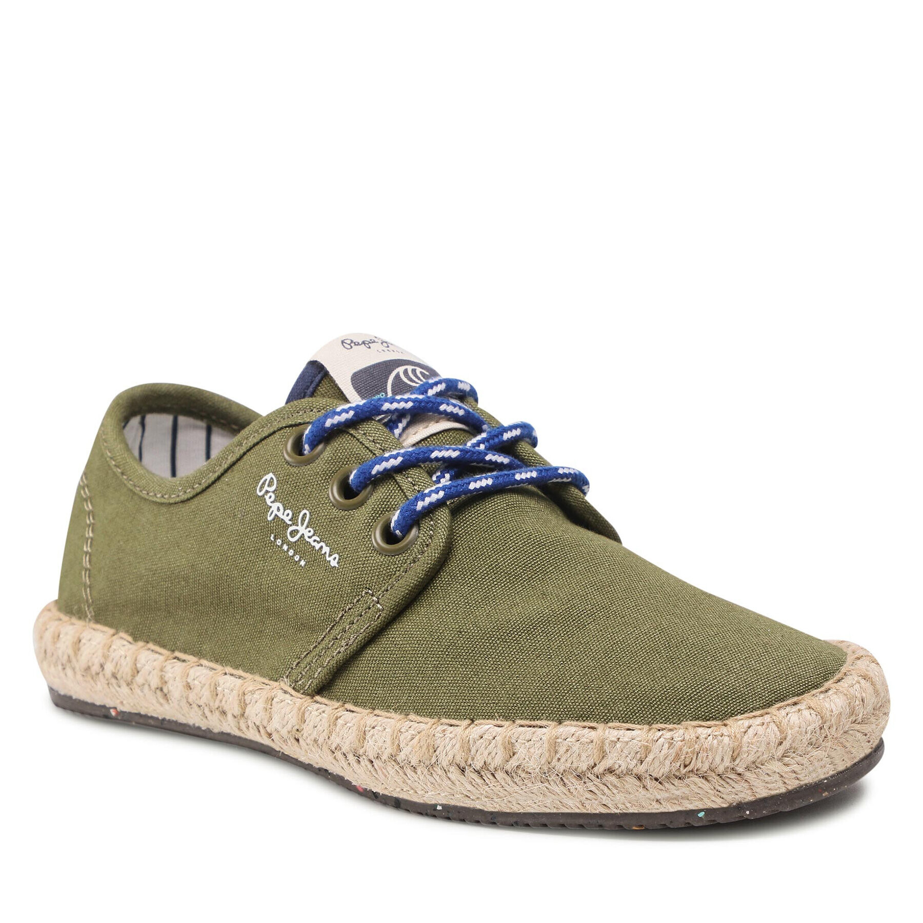 Pepe Jeans Espadrilles Tourist Camping PBS10094 Zöld - Pepit.hu