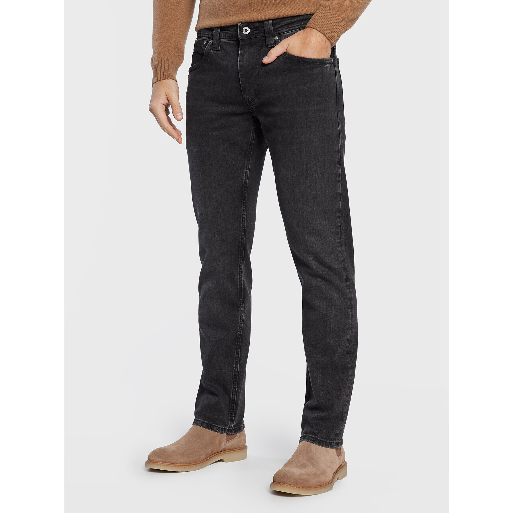 Pepe Jeans Farmer Cash PM206318 Fekete Regular Fit - Pepit.hu