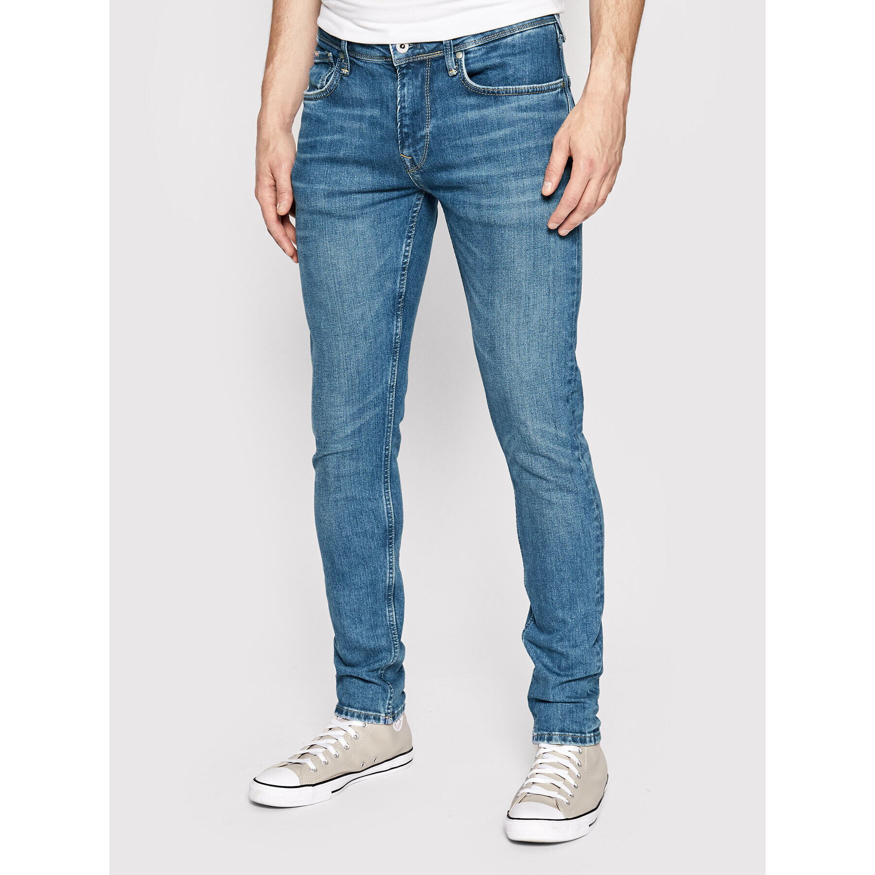 Pepe Jeans Farmer Finsbury PM206321 Kék Skinny Fit - Pepit.hu