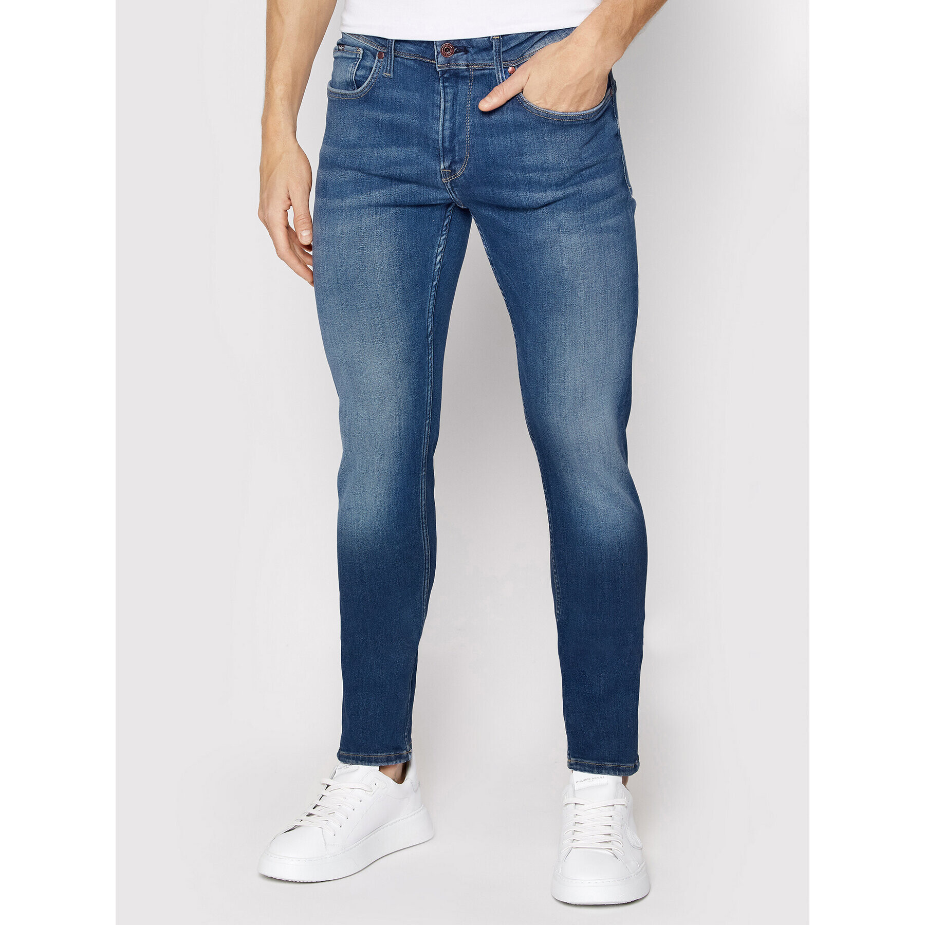 Pepe Jeans Farmer Finsbury PM206321 Kék Skinny Fit - Pepit.hu