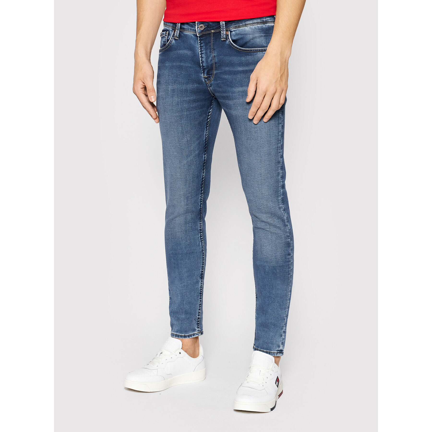 Pepe Jeans Farmer Finsbury PM206321 Kék Skinny Fit - Pepit.hu