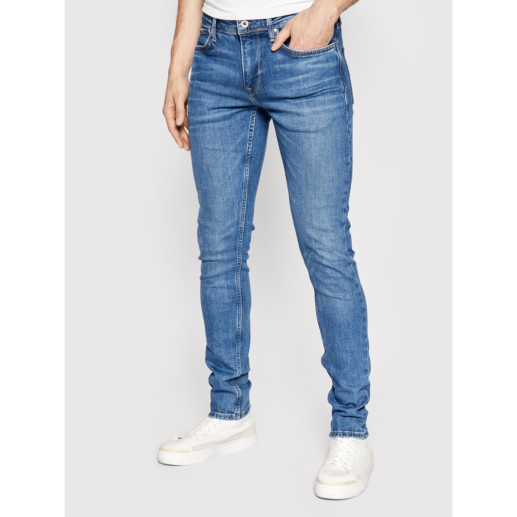 Pepe Jeans Farmer Finsbury PM206321 Kék Skinny Fit - Pepit.hu