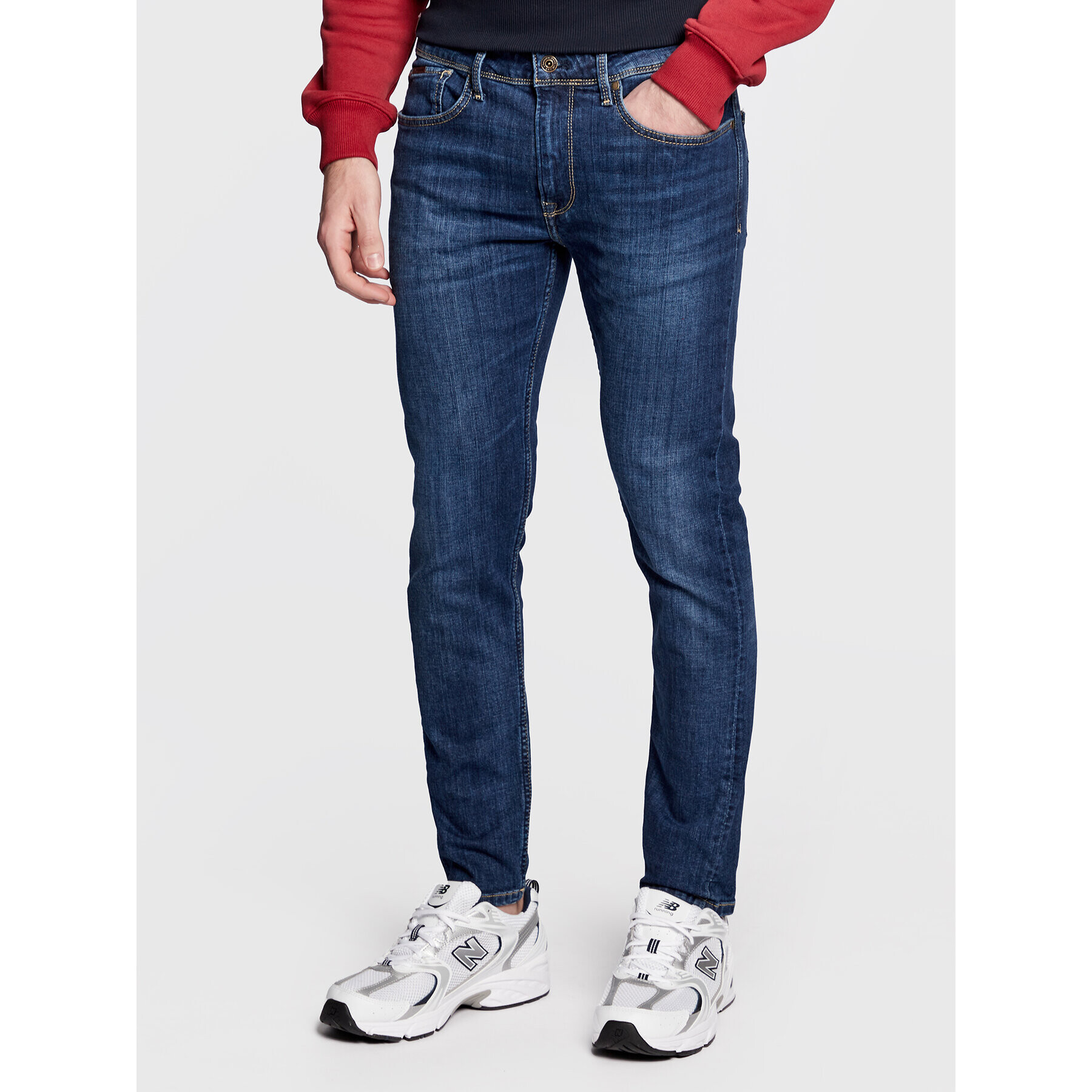 Pepe Jeans Farmer Finsbury PM206321 Kék Skinny Fit - Pepit.hu