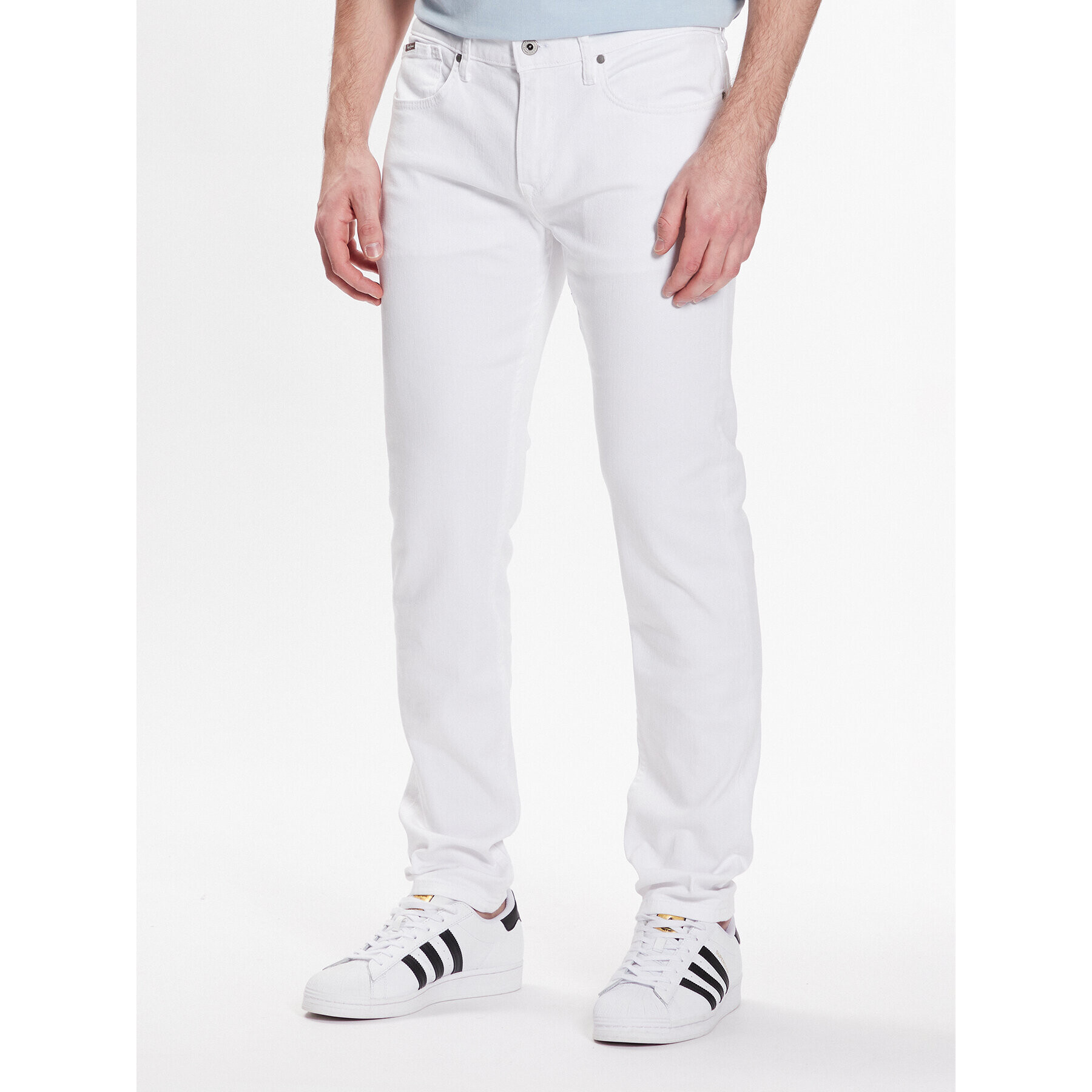 Pepe Jeans Farmer Hatch 5Pkt PM206524TA2 Fehér Slim Fit - Pepit.hu