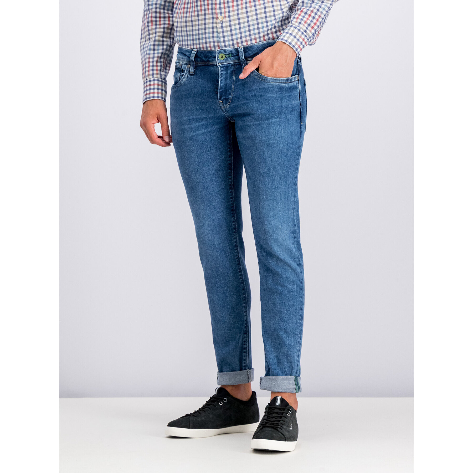 Pepe Jeans Farmer Hatch PM200823 Sötétkék Slim Fit - Pepit.hu