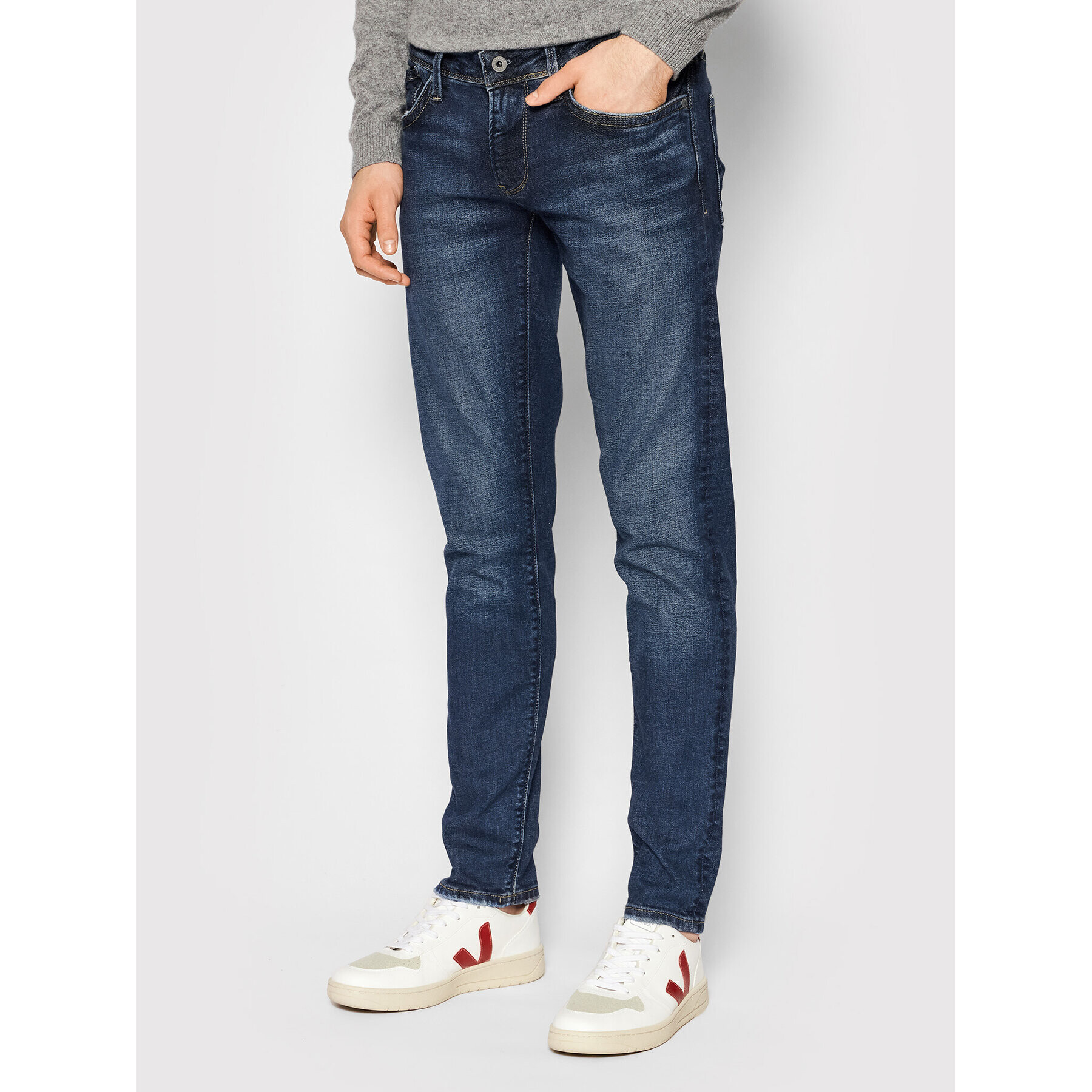 Pepe Jeans Farmer Hatch PM206322 Sötétkék Slim Fit - Pepit.hu