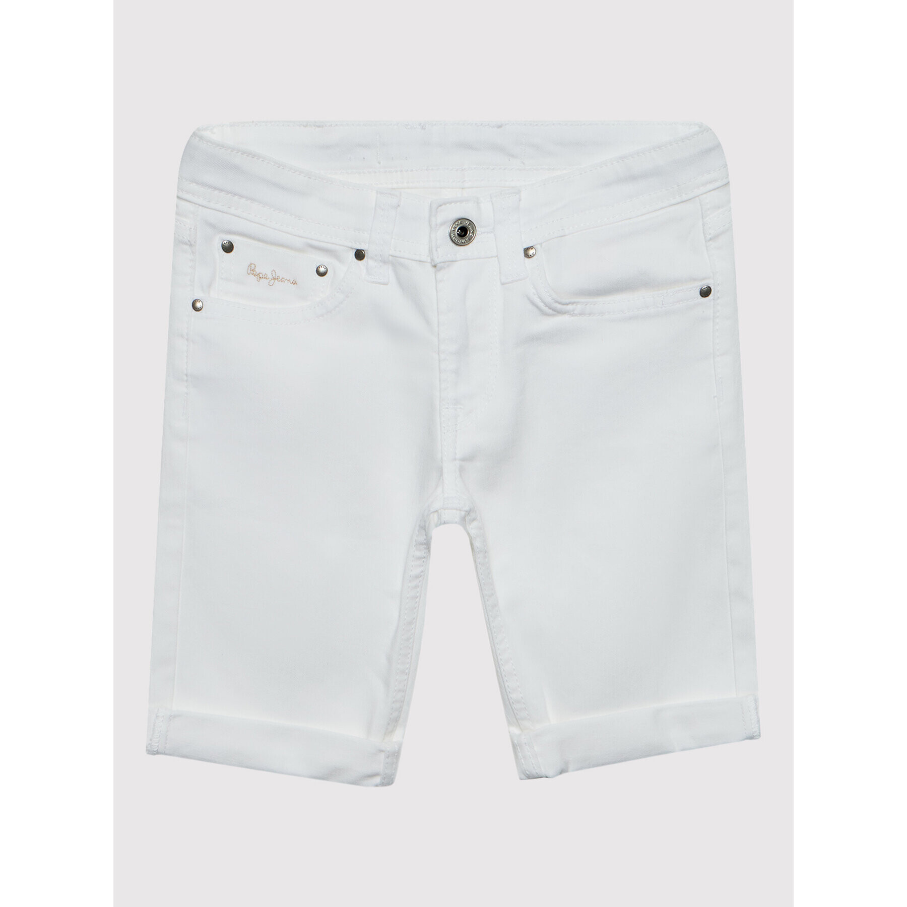 Pepe Jeans Farmer rövidnadrág Becket PB800692 Fehér Slim Fit - Pepit.hu