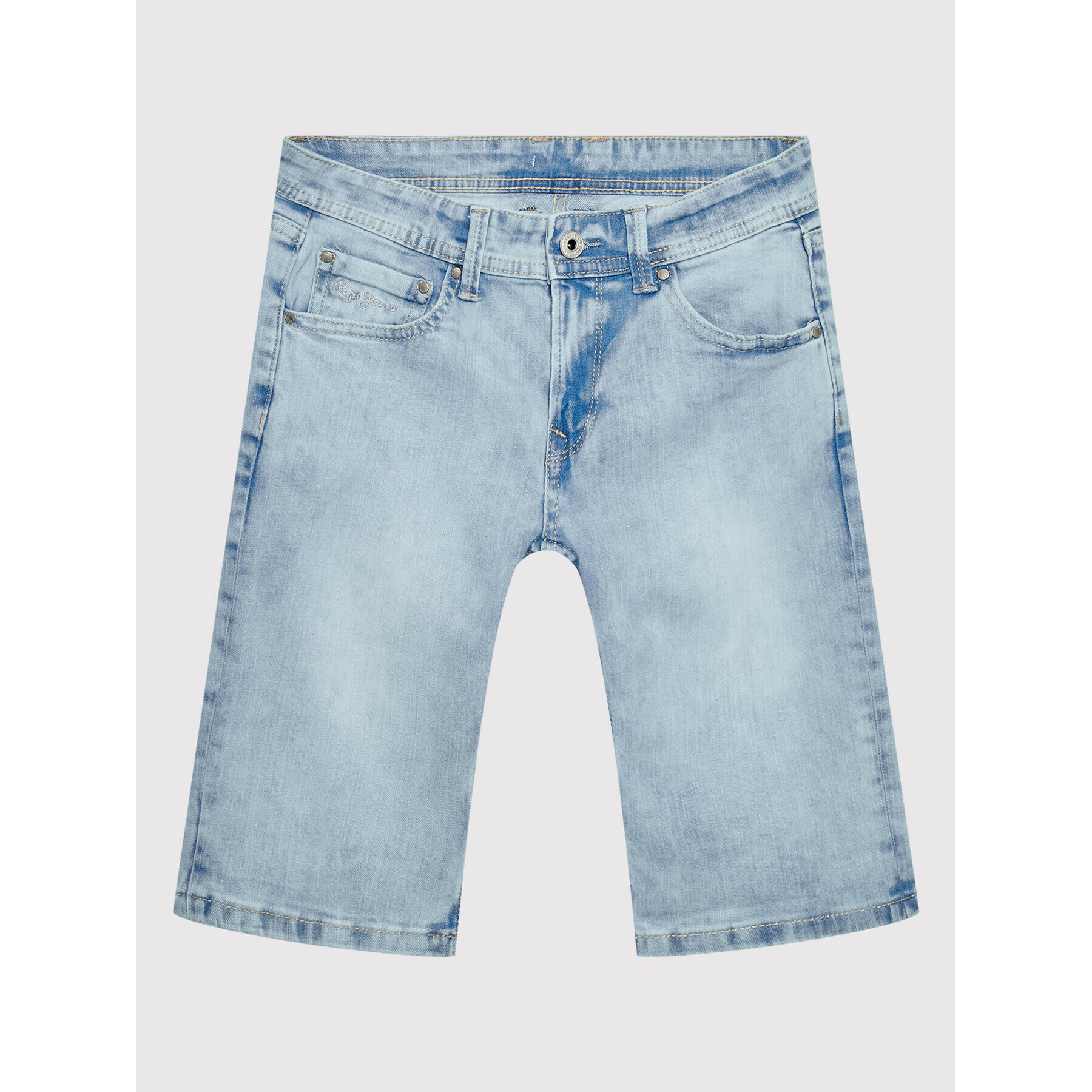 Pepe Jeans Farmer rövidnadrág Becket PB800692 Kék Slim Fit - Pepit.hu