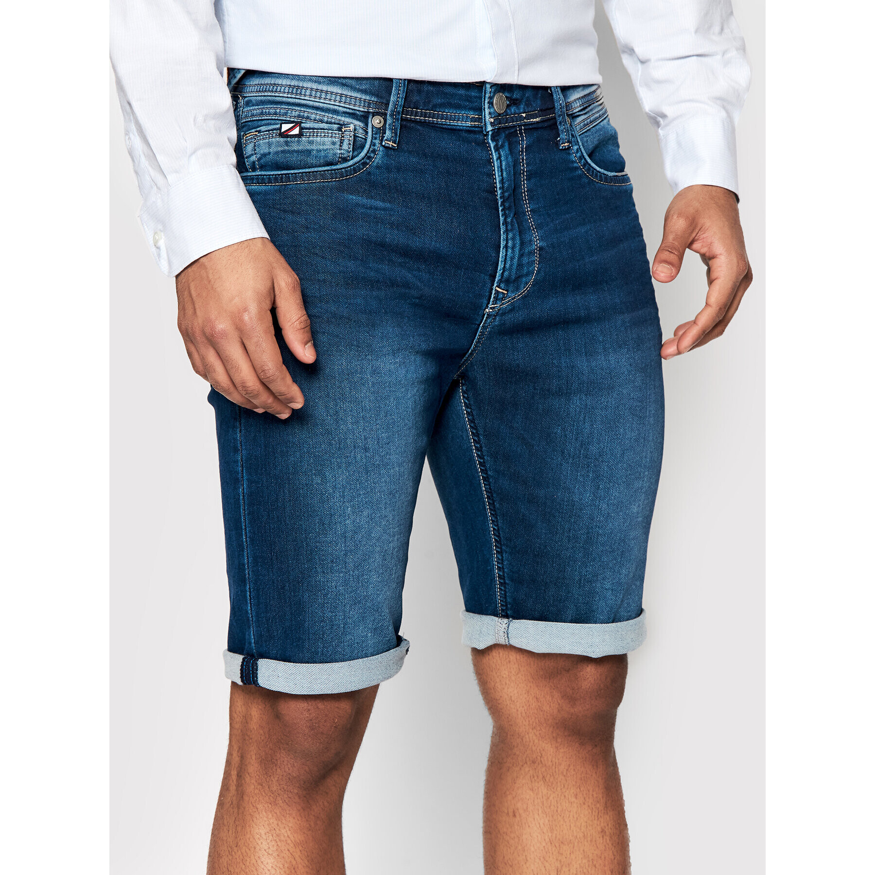 Pepe Jeans Farmer rövidnadrág GYMDIGO Jack PM800917 Sötétkék Regular Fit - Pepit.hu