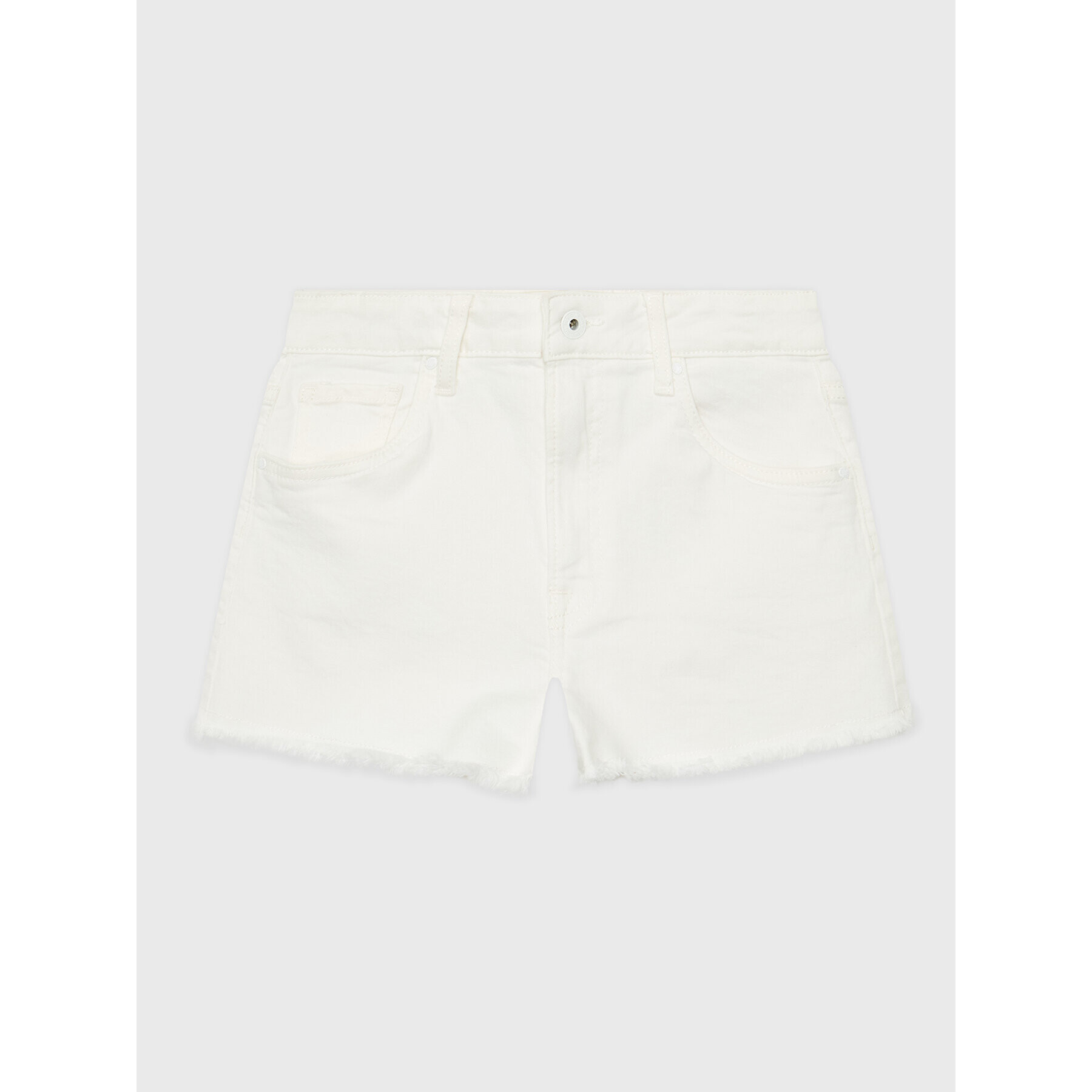 Pepe Jeans Farmer rövidnadrág Patty Short PG800783TR0 Fehér Regular Fit - Pepit.hu