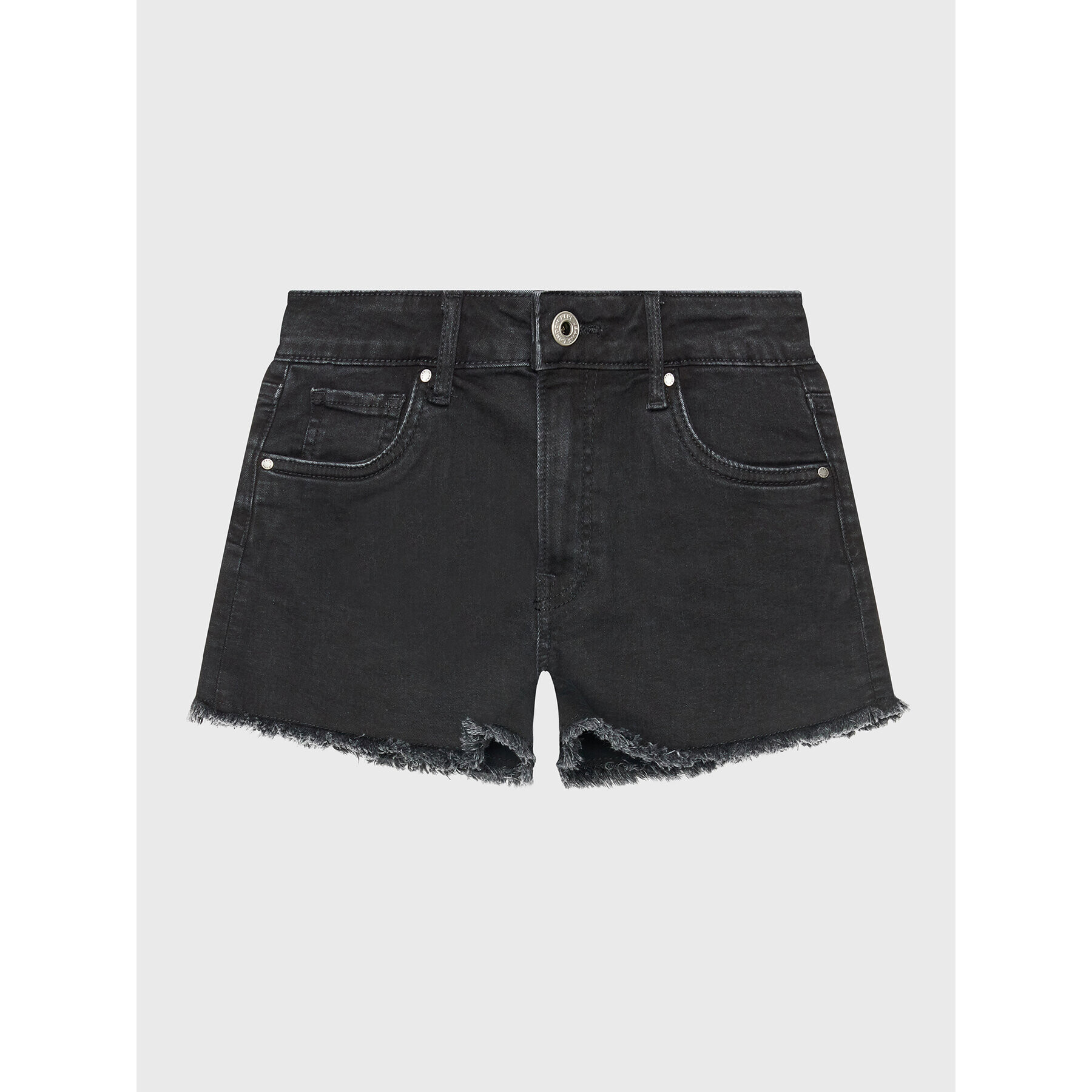 Pepe Jeans Farmer rövidnadrág Patty Short PG800783XR0 Fekete Regular Fit - Pepit.hu