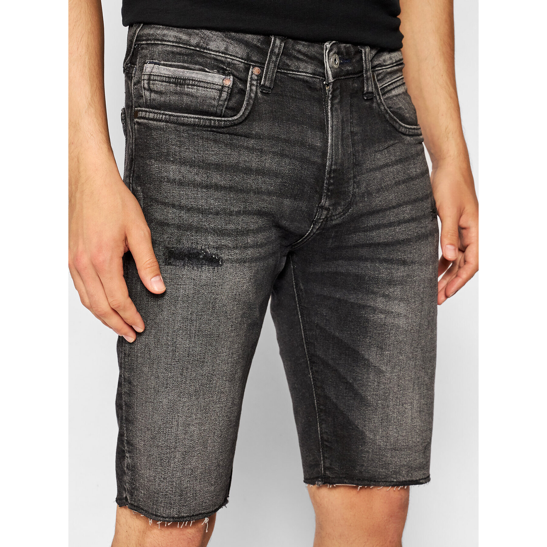 Pepe Jeans Farmer rövidnadrág Stanley PM800857 Szürke Slim Fit - Pepit.hu