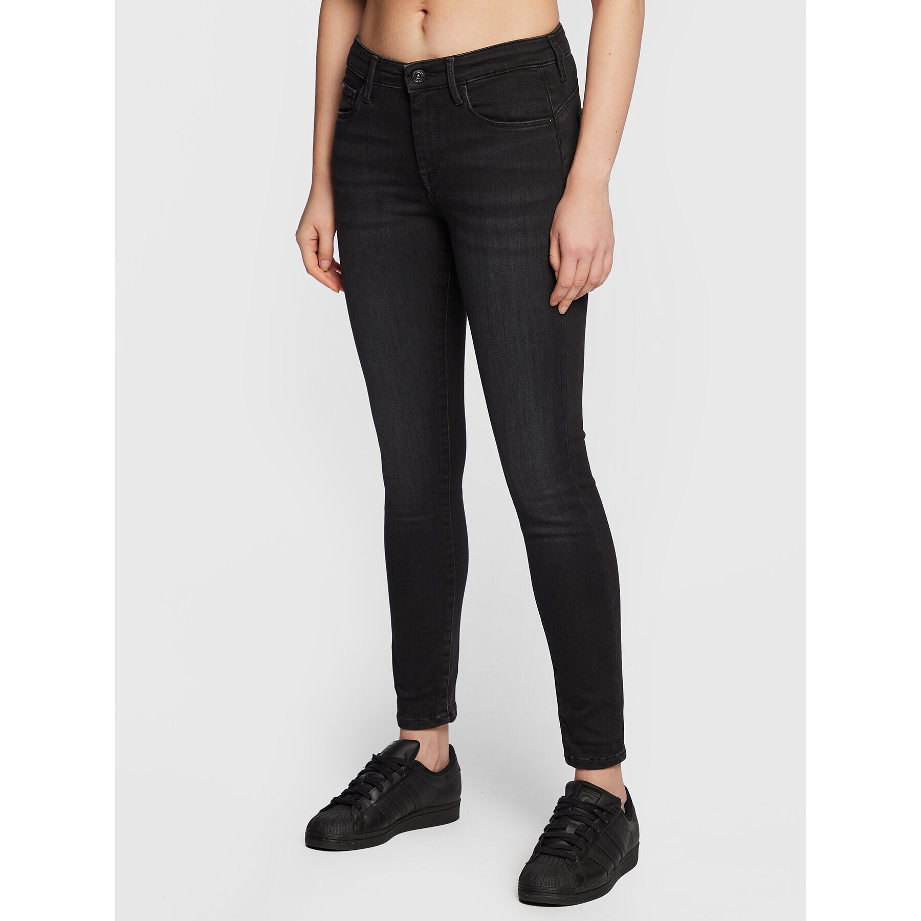 Pepe Jeans Farmer Zoe PL204177 Fekete Skinny Fit - Pepit.hu