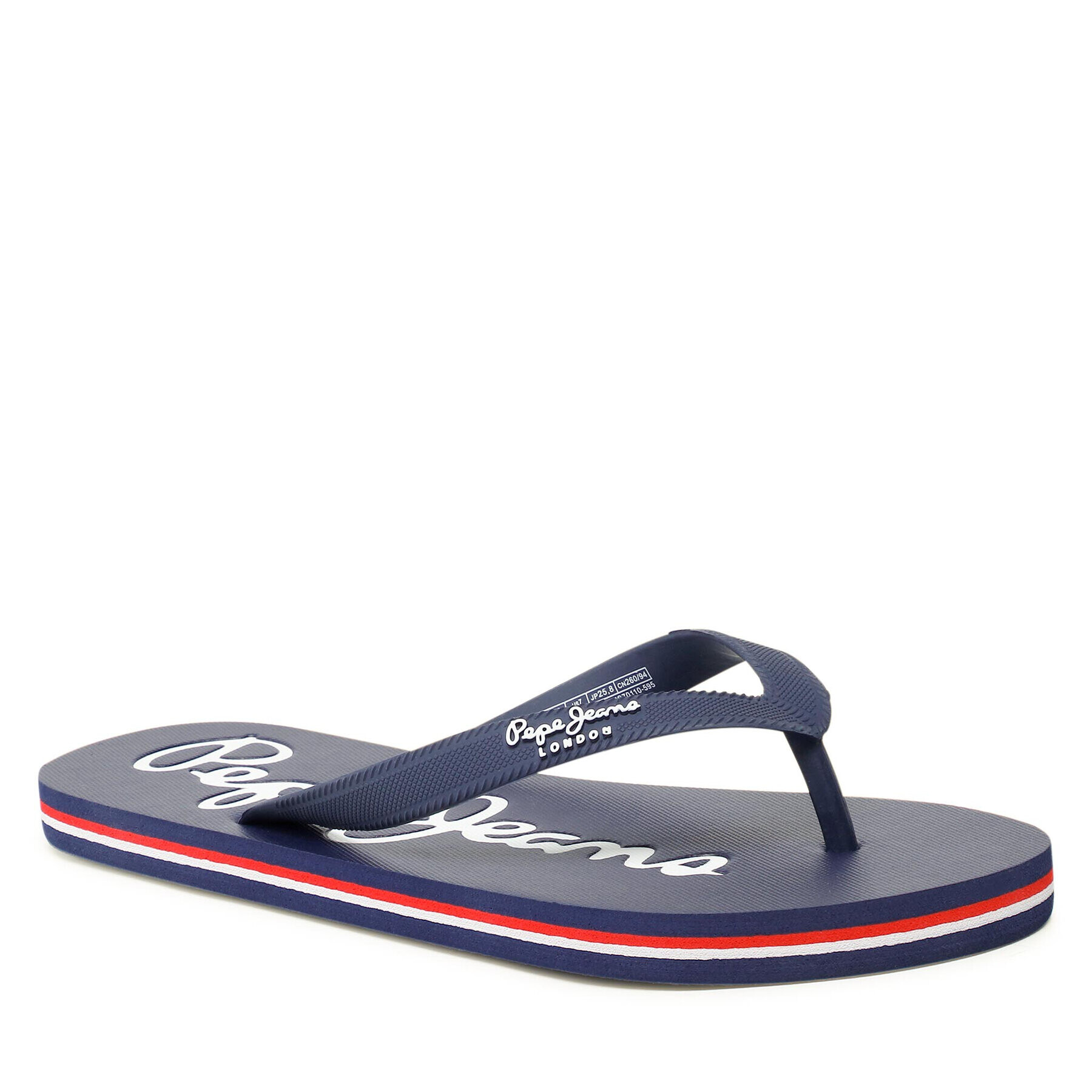 Pepe Jeans Flip-flops Bat Beach Brand M PMS70110 Sötétkék - Pepit.hu