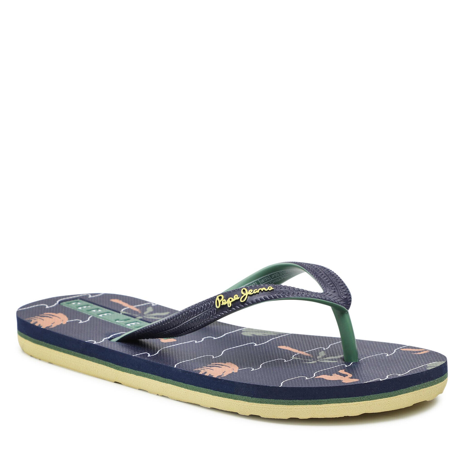 Pepe Jeans Flip-flops Beach Palm Boy PBS70051 Sötétkék - Pepit.hu