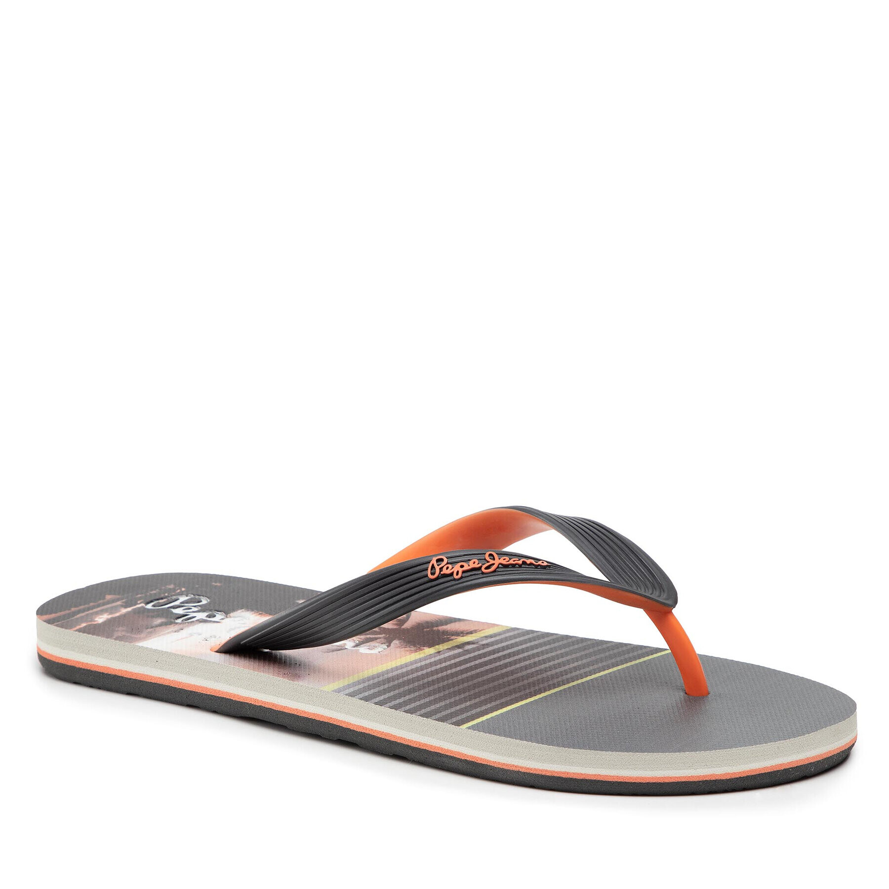 Pepe Jeans Flip-flops Hawi Palm PMS70115 Fekete - Pepit.hu