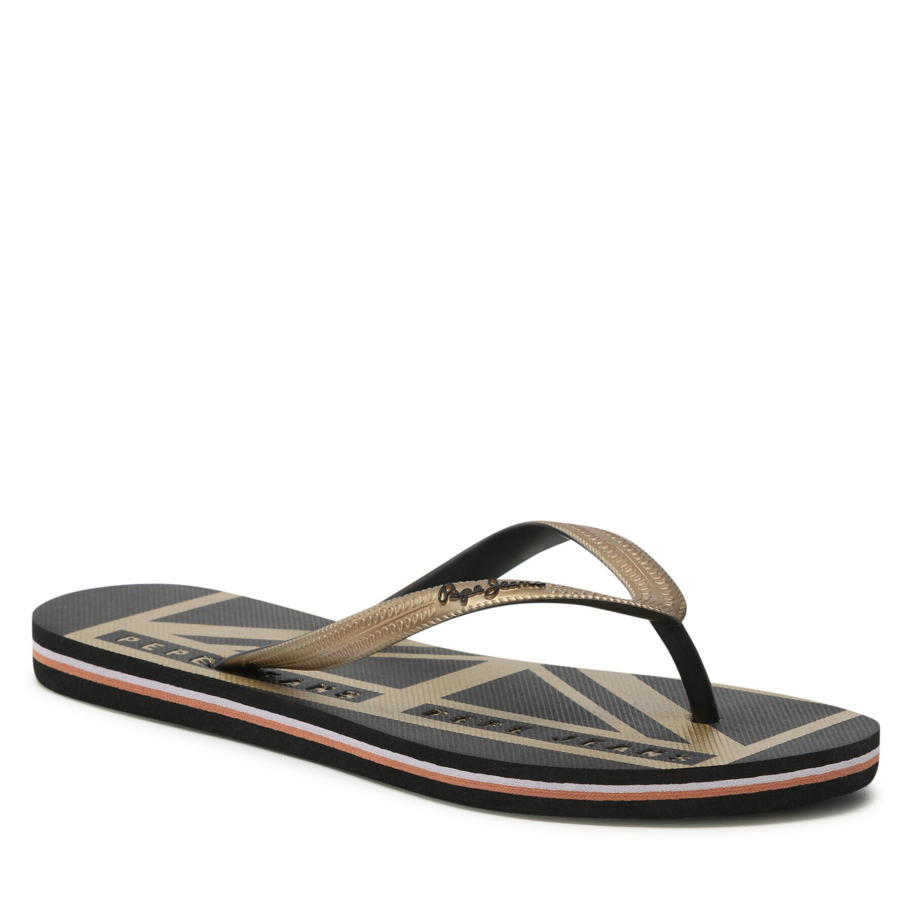 Pepe Jeans Flip-flops Rake Flag PLS70122 Arany - Pepit.hu