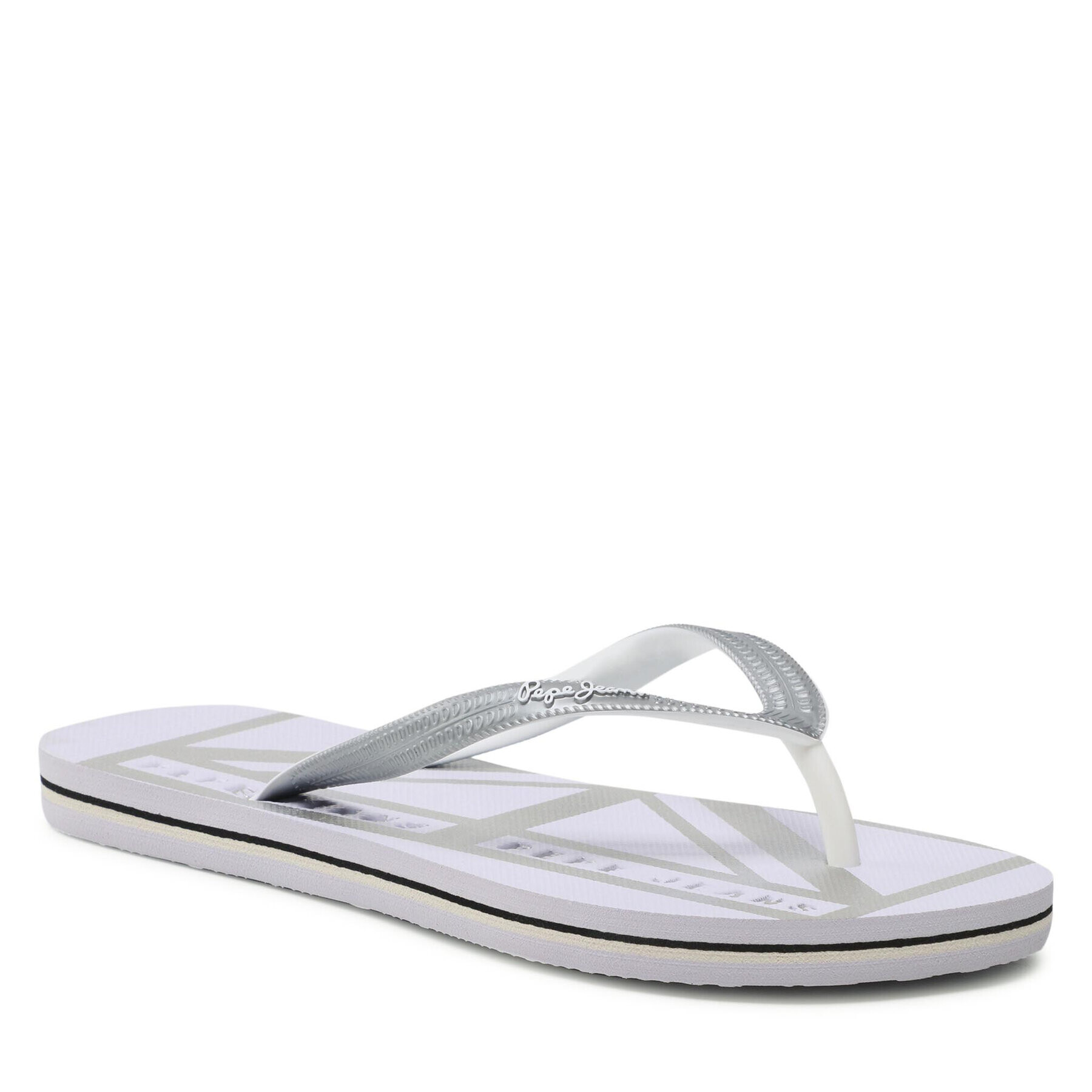 Pepe Jeans Flip-flops Rake Flag PLS70122 Ezüst - Pepit.hu