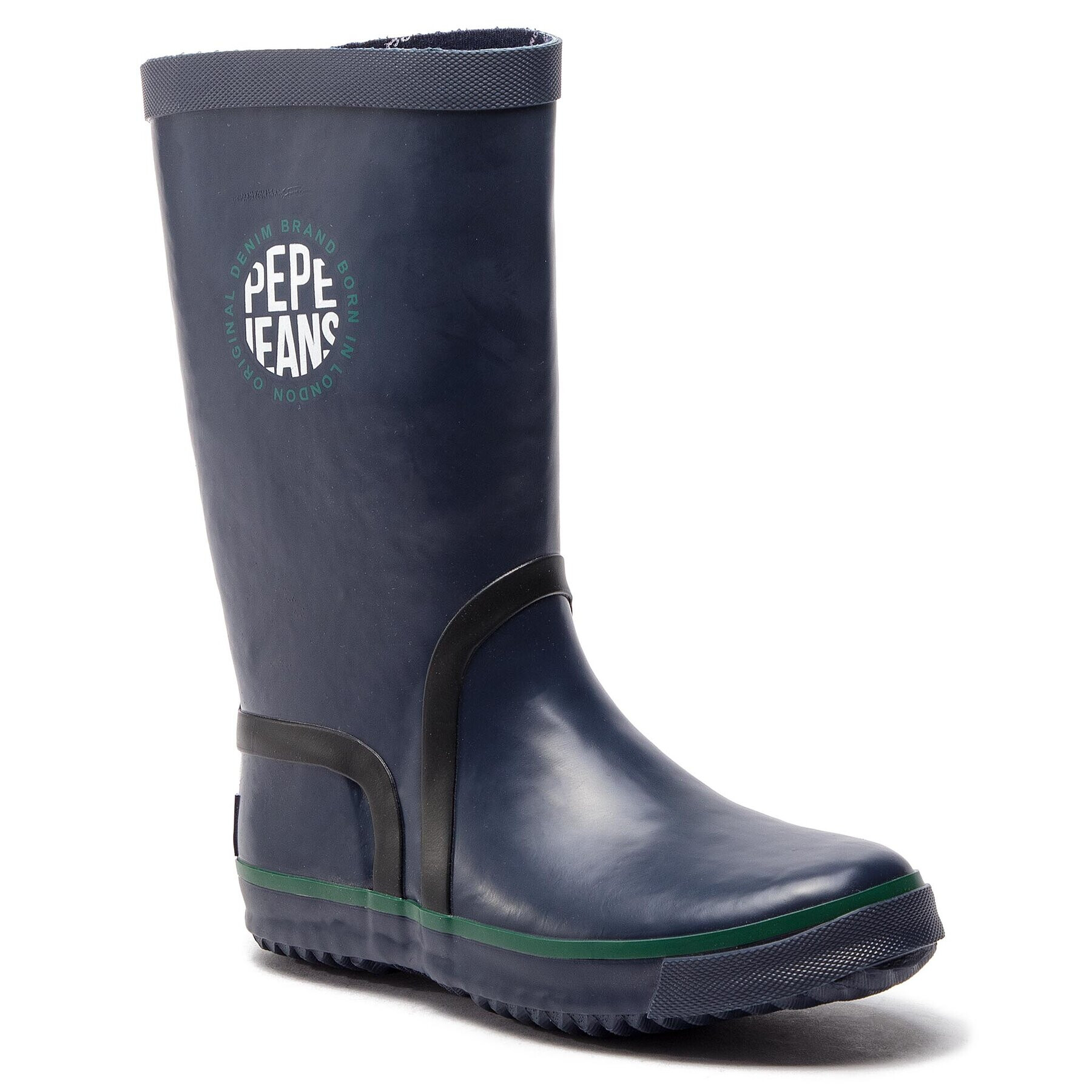 Pepe Jeans Gumicsizma Rain Logo PBS50076 Sötétkék - Pepit.hu