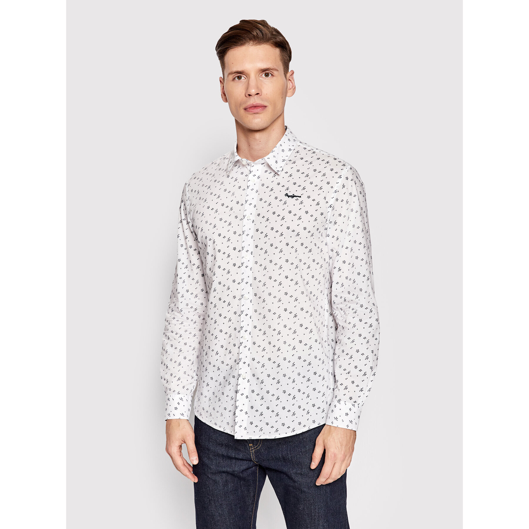 Pepe Jeans Ing Francesco PM307521 Fehér Regular Fit - Pepit.hu