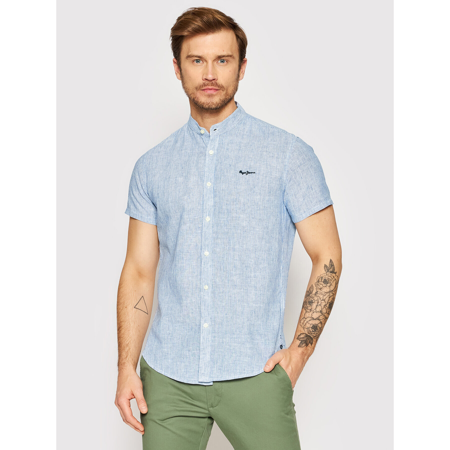 Pepe Jeans Ing Prescot PM307459 Kék Slim Fit - Pepit.hu