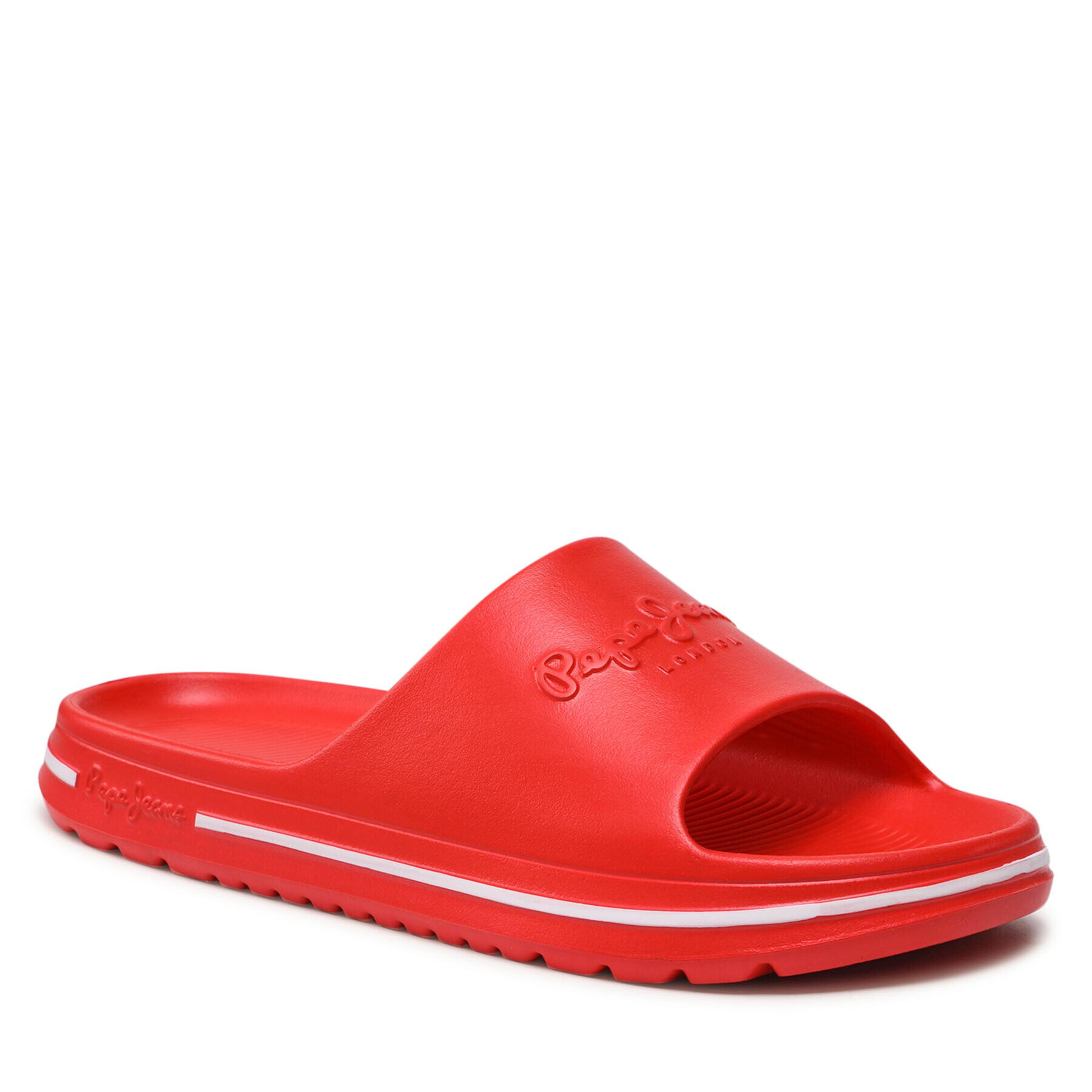 Pepe Jeans Papucs Beach Slide PMS70119 Piros - Pepit.hu