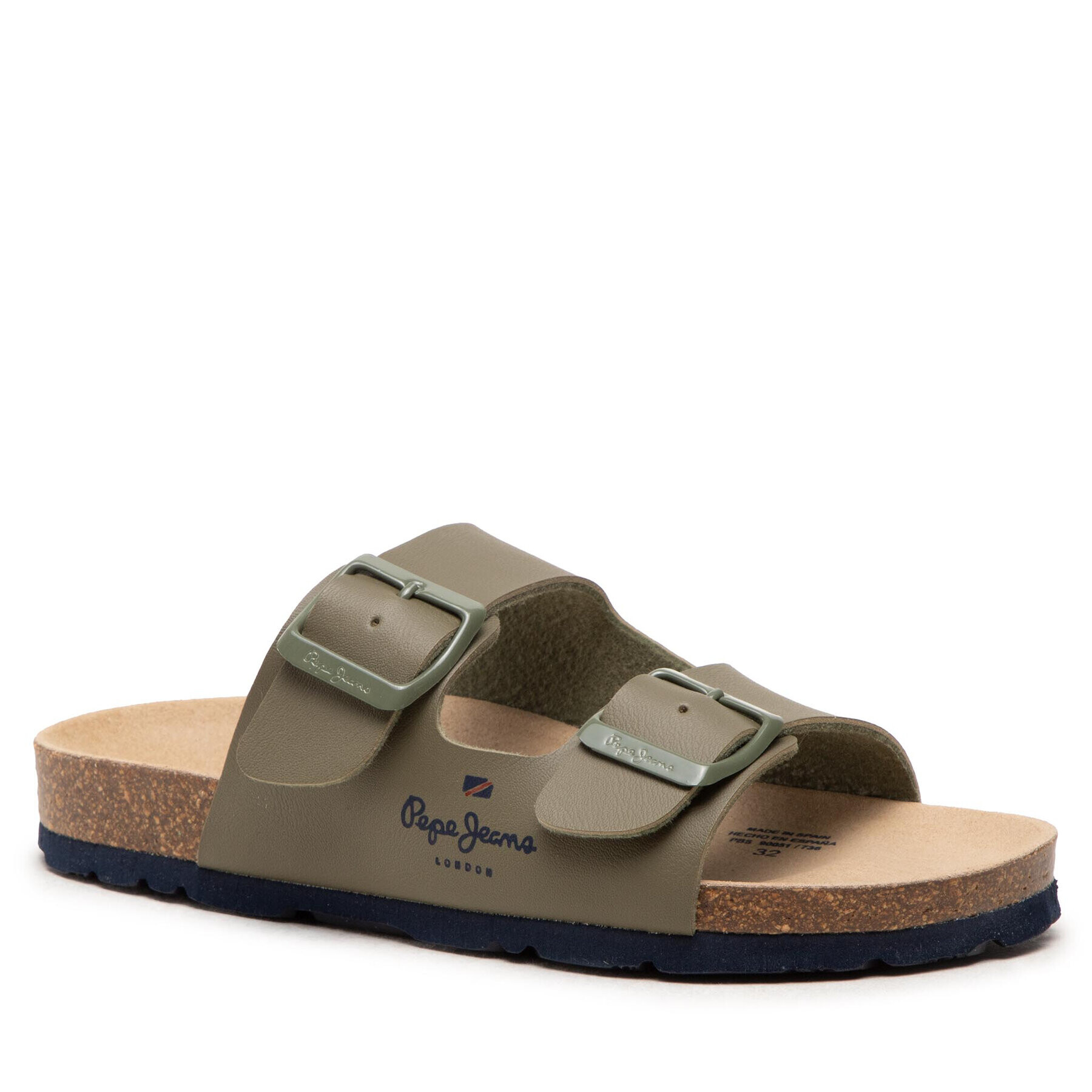 Pepe Jeans Papucs Bio Corp Boy PBS90051 Zöld - Pepit.hu