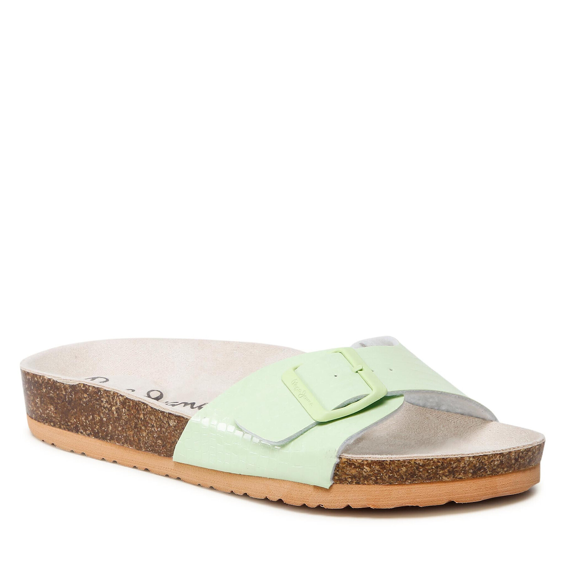 Pepe Jeans Papucs Oban Croc PLS90559 Zöld - Pepit.hu