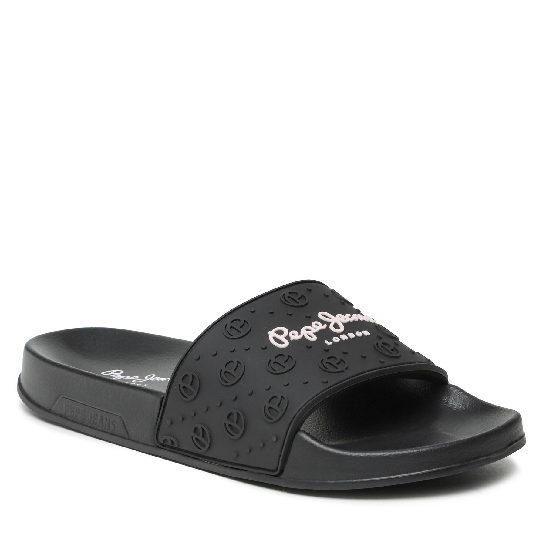 Pepe Jeans Papucs Slider Plain W PLS70126 Fekete - Pepit.hu