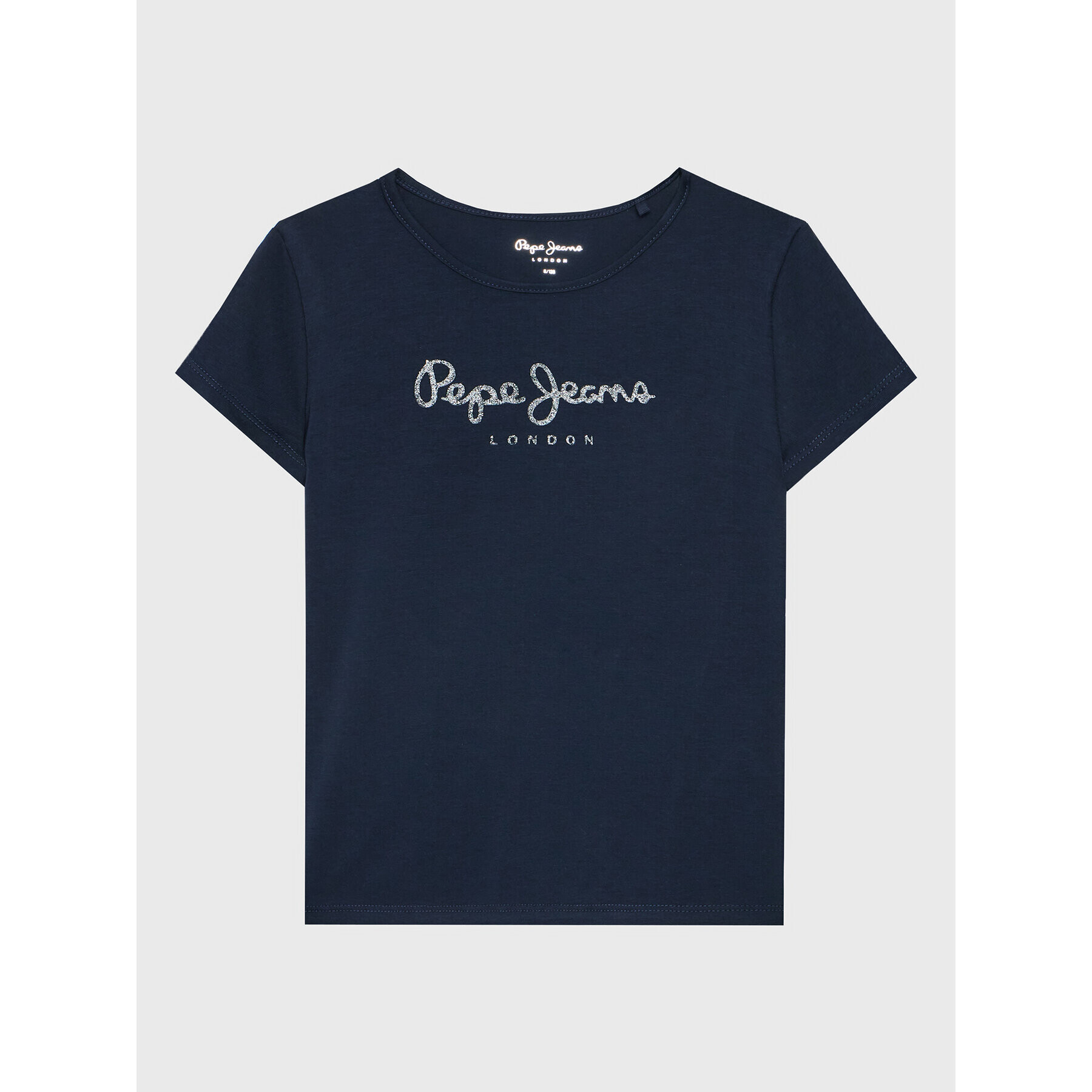 Pepe Jeans Póló Hana PG502924 Sötétkék Regular Fit - Pepit.hu