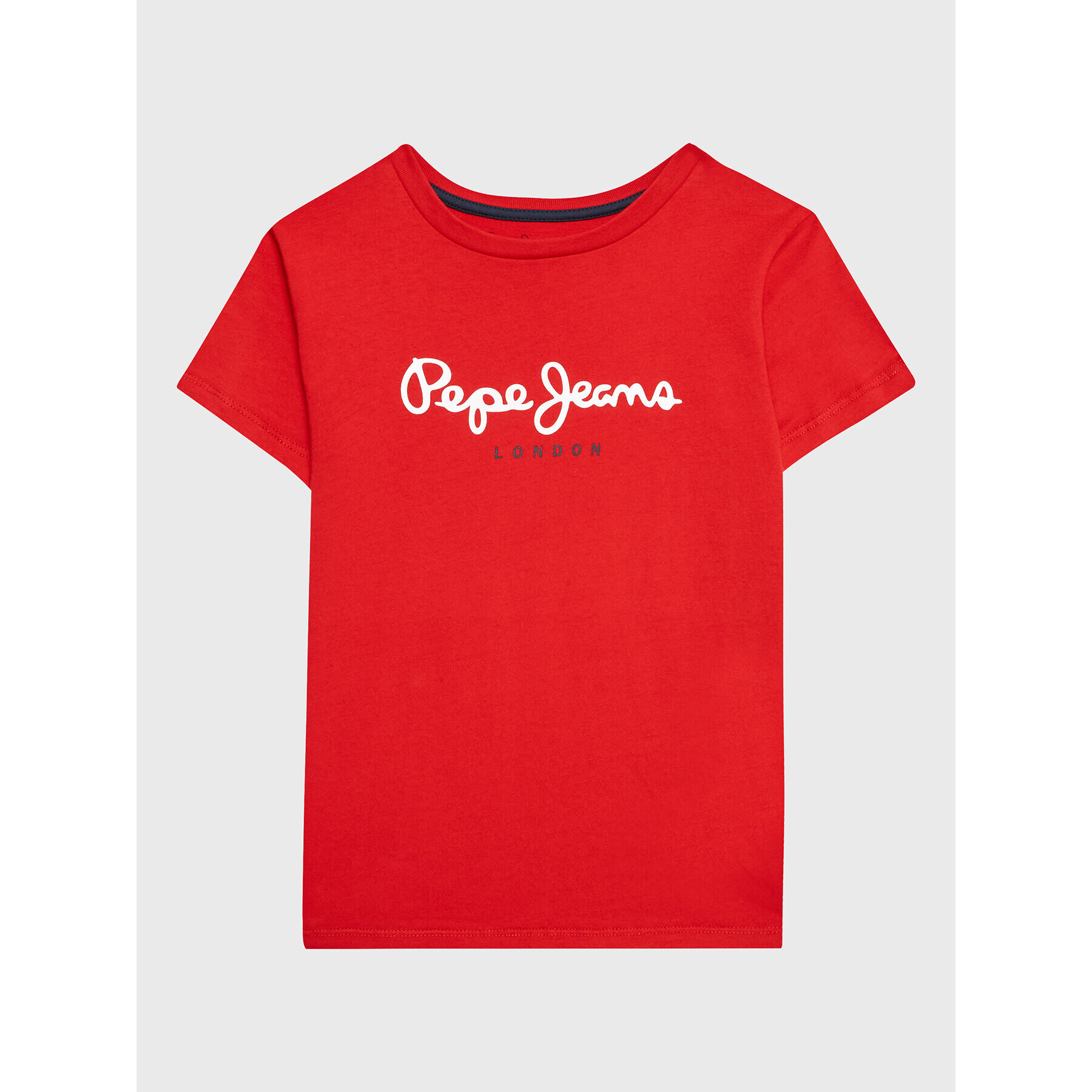 Pepe Jeans Póló New Art PB503493 Piros Regular Fit - Pepit.hu