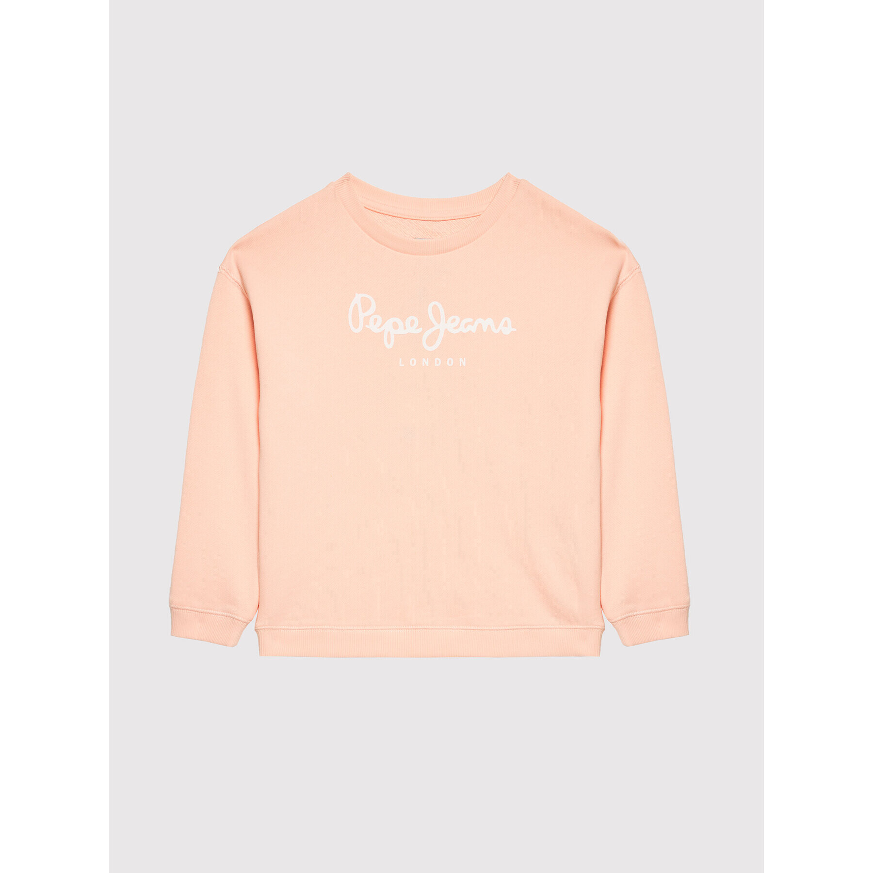 Pepe Jeans Pulóver Logo Rose PG581246 Rózsaszín Regular Fit - Pepit.hu