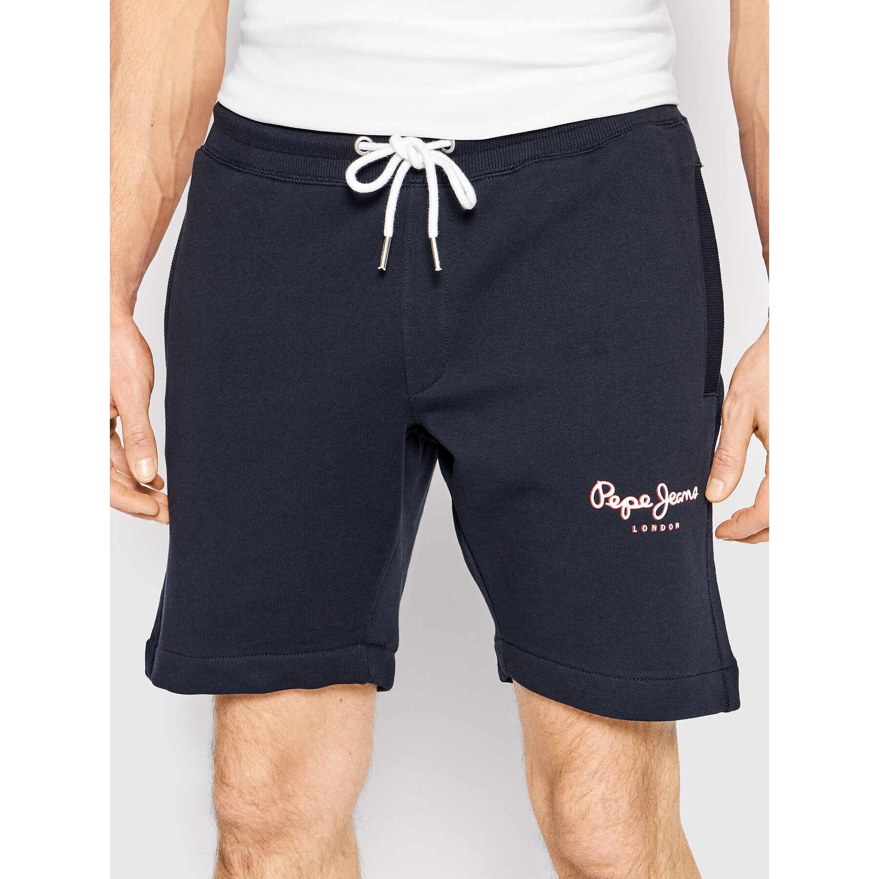 Pepe Jeans Sport rövidnadrág George PM800912 Sötétkék Regular Fit - Pepit.hu