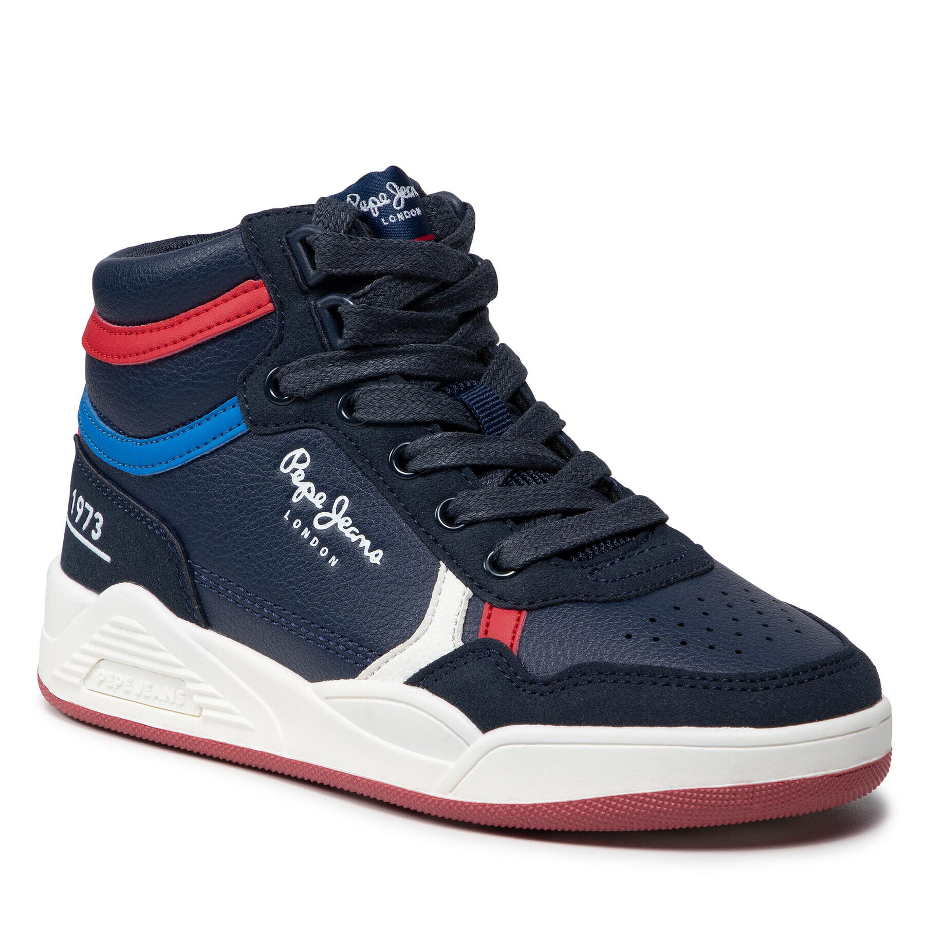 Pepe Jeans Sportcipő Kurt Britt Boot PBS30499 Sötétkék - Pepit.hu