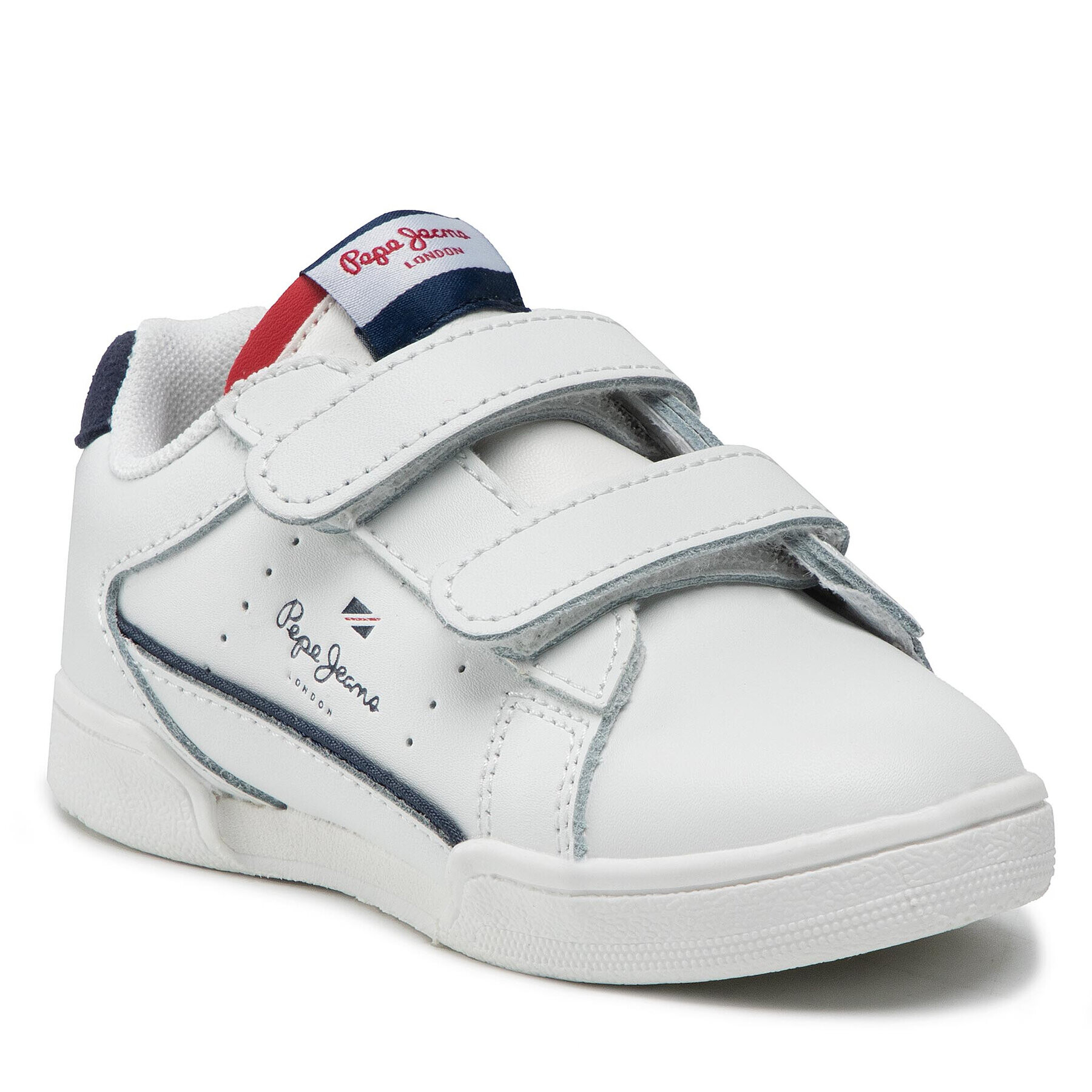 Pepe Jeans Sportcipő Lambert Classic Boy PBS30514 Fehér - Pepit.hu