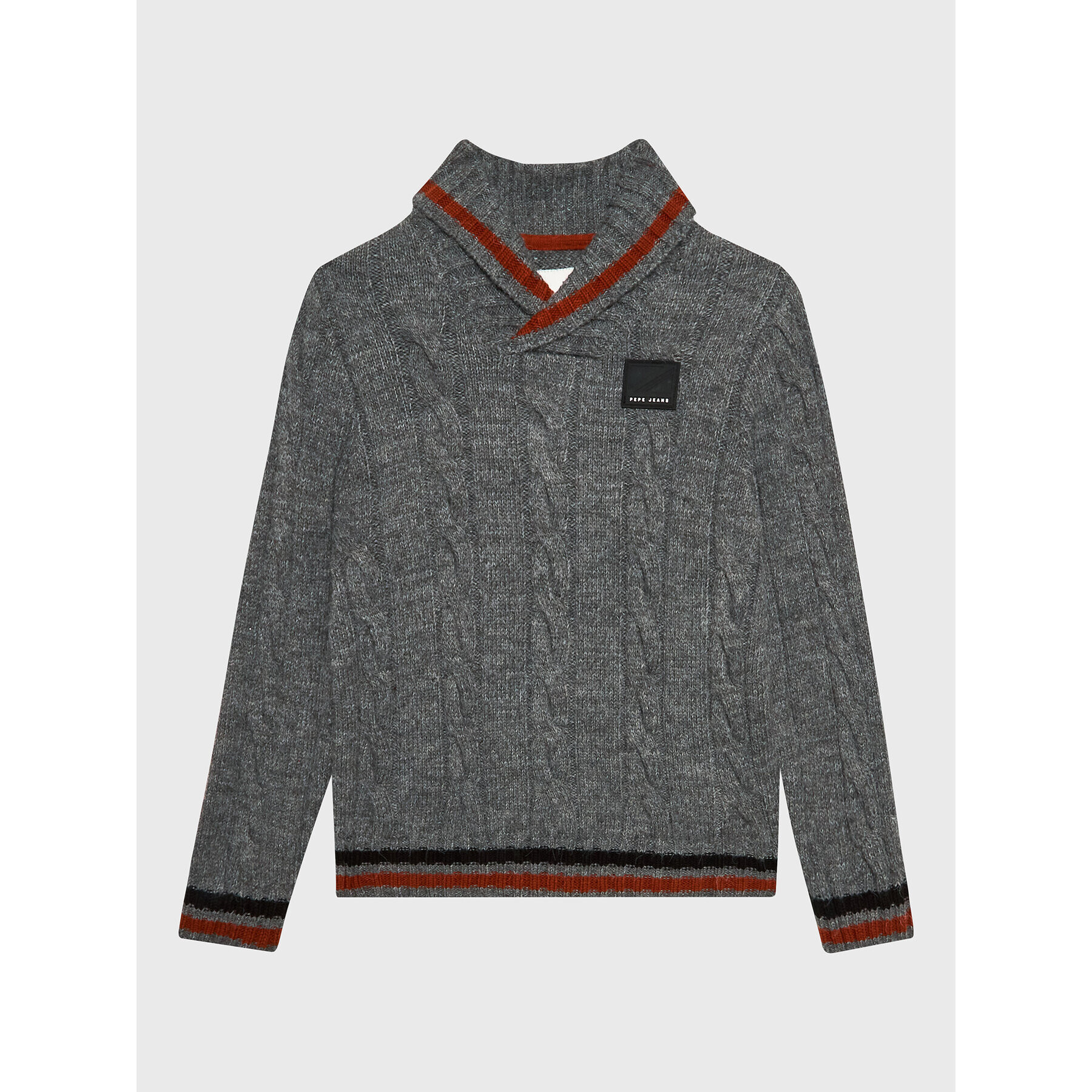 Pepe Jeans Sweater Lester PB701144 Szürke Regular Fit - Pepit.hu