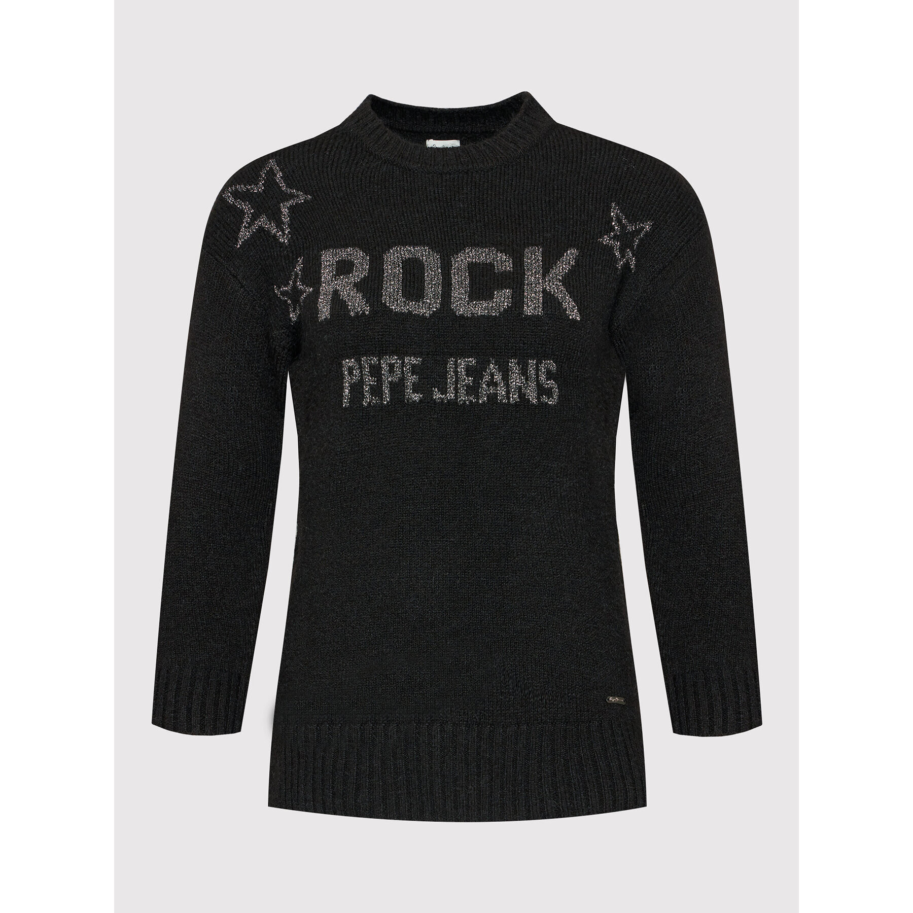 Pepe Jeans Sweater Lorena PG701004 Fekete Regular Fit - Pepit.hu