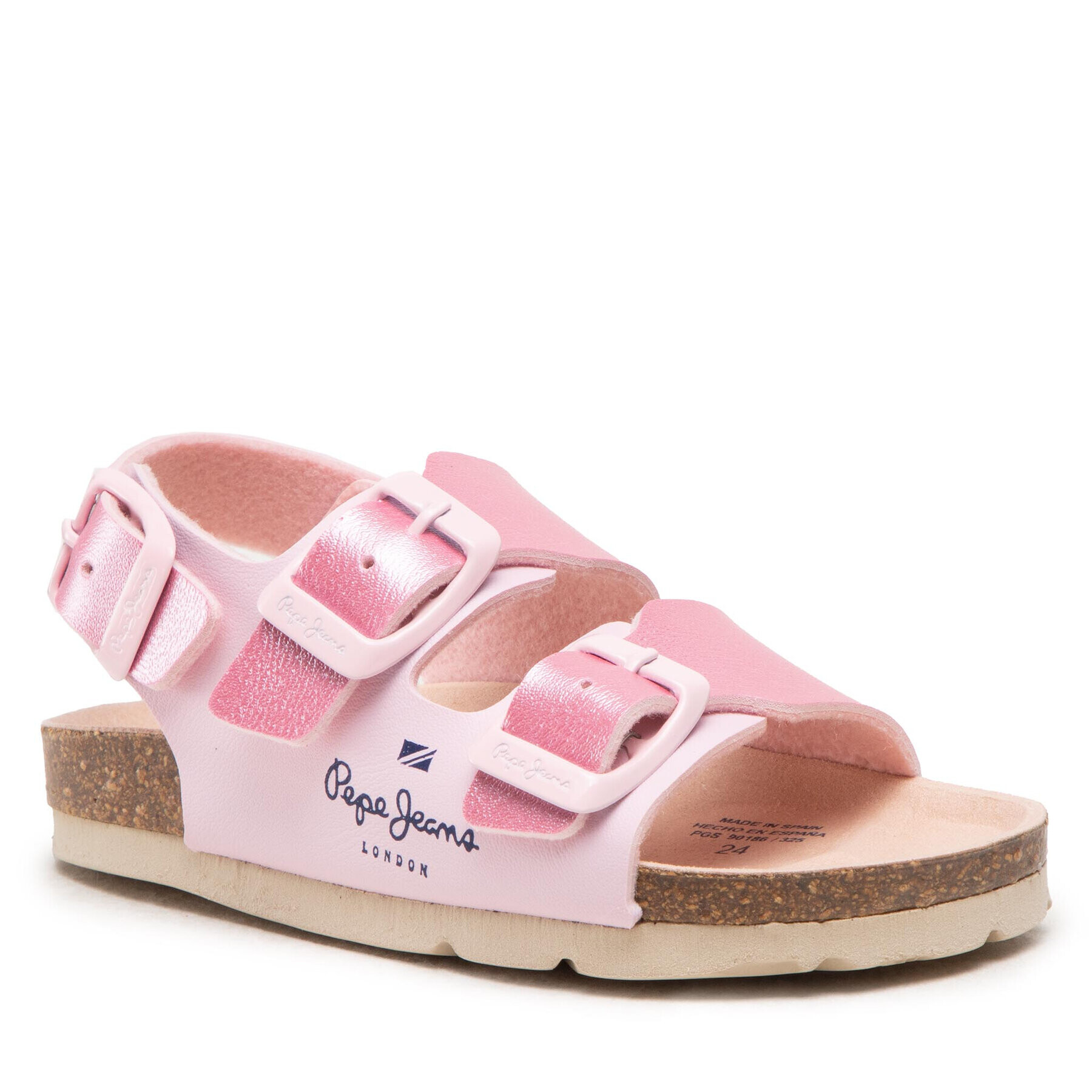 Pepe Jeans Szandál Bio Corp Girl PGS90186 Rózsaszín - Pepit.hu